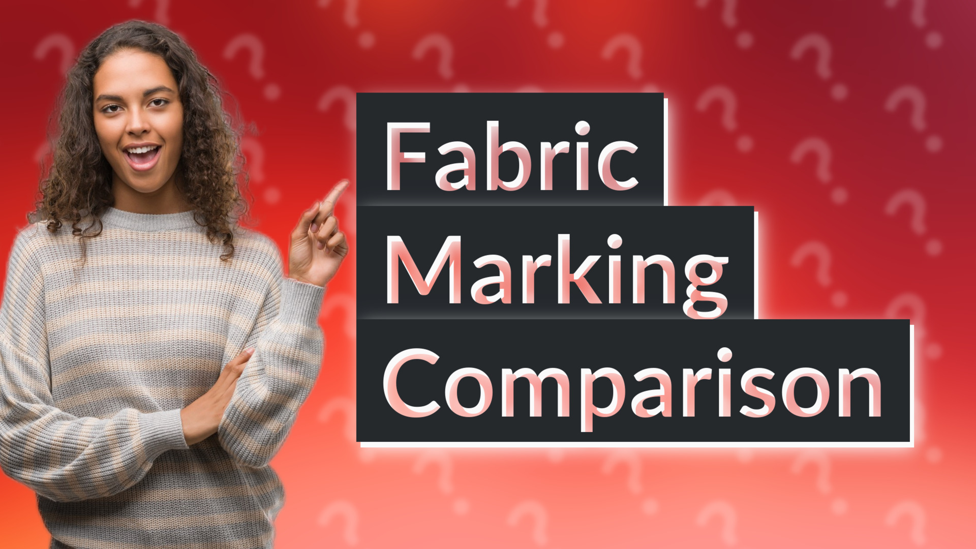 Fabric Marking Comparison