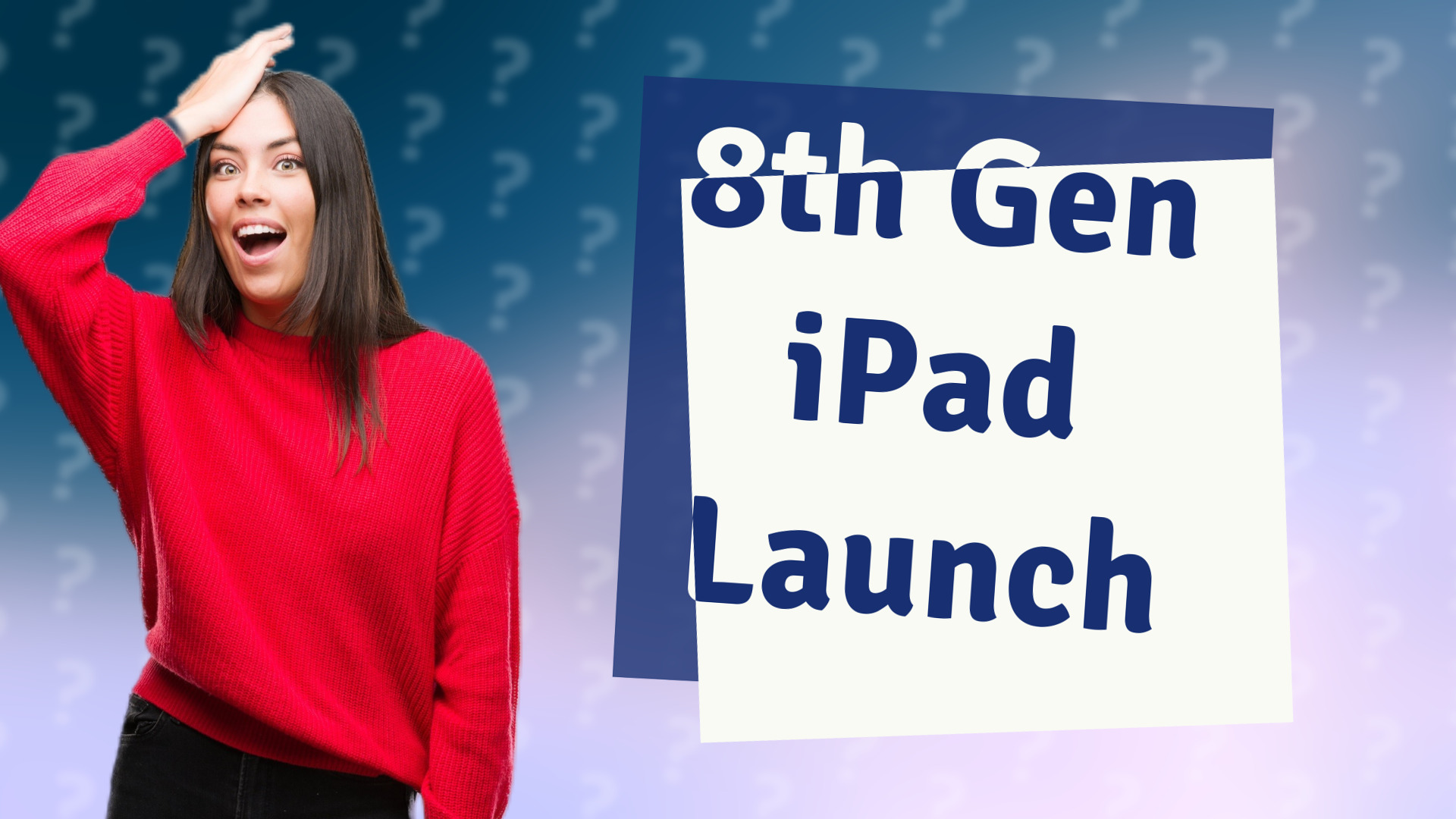 8th Gen iPad Launch