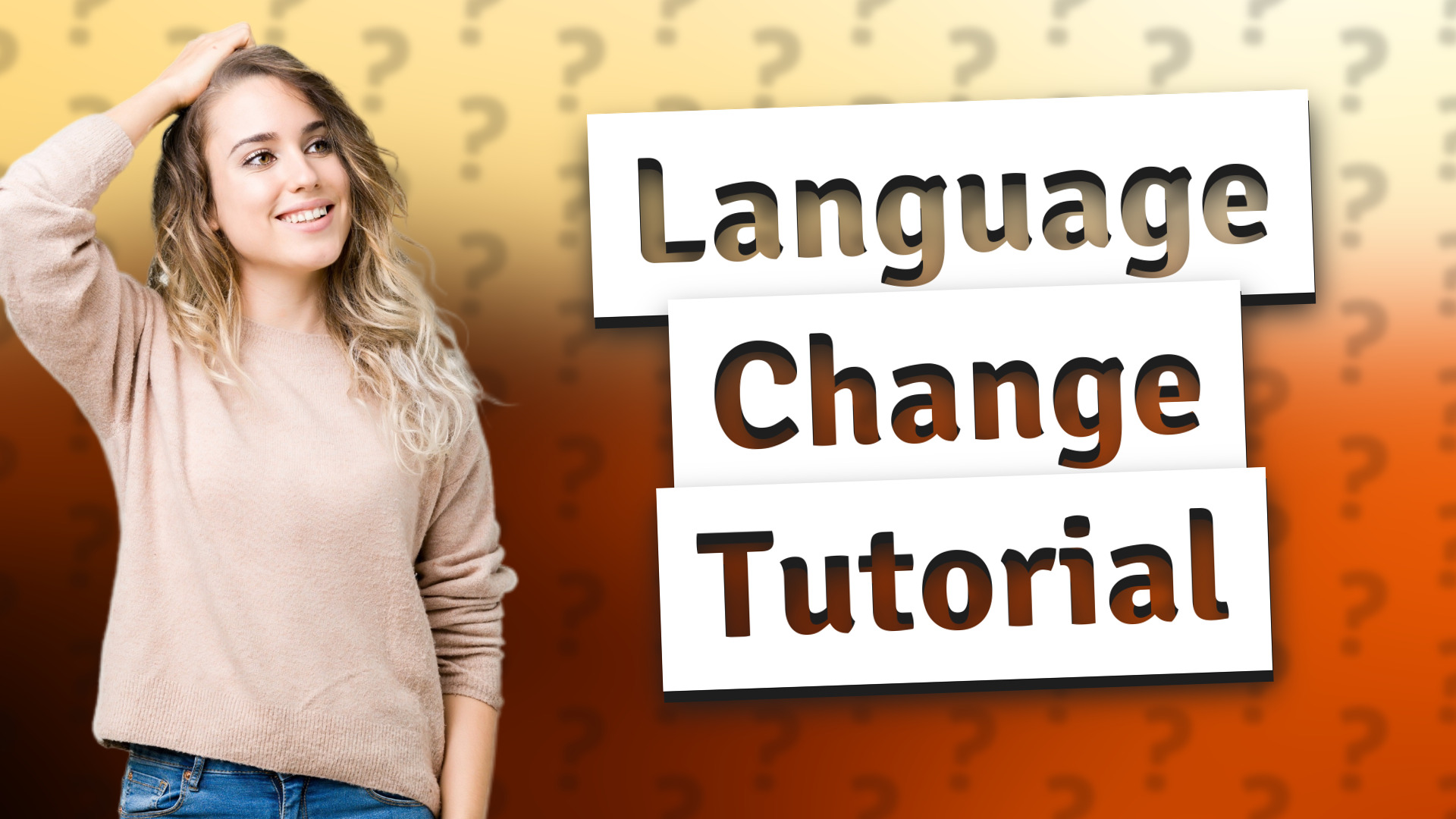 Language Change Tutorial