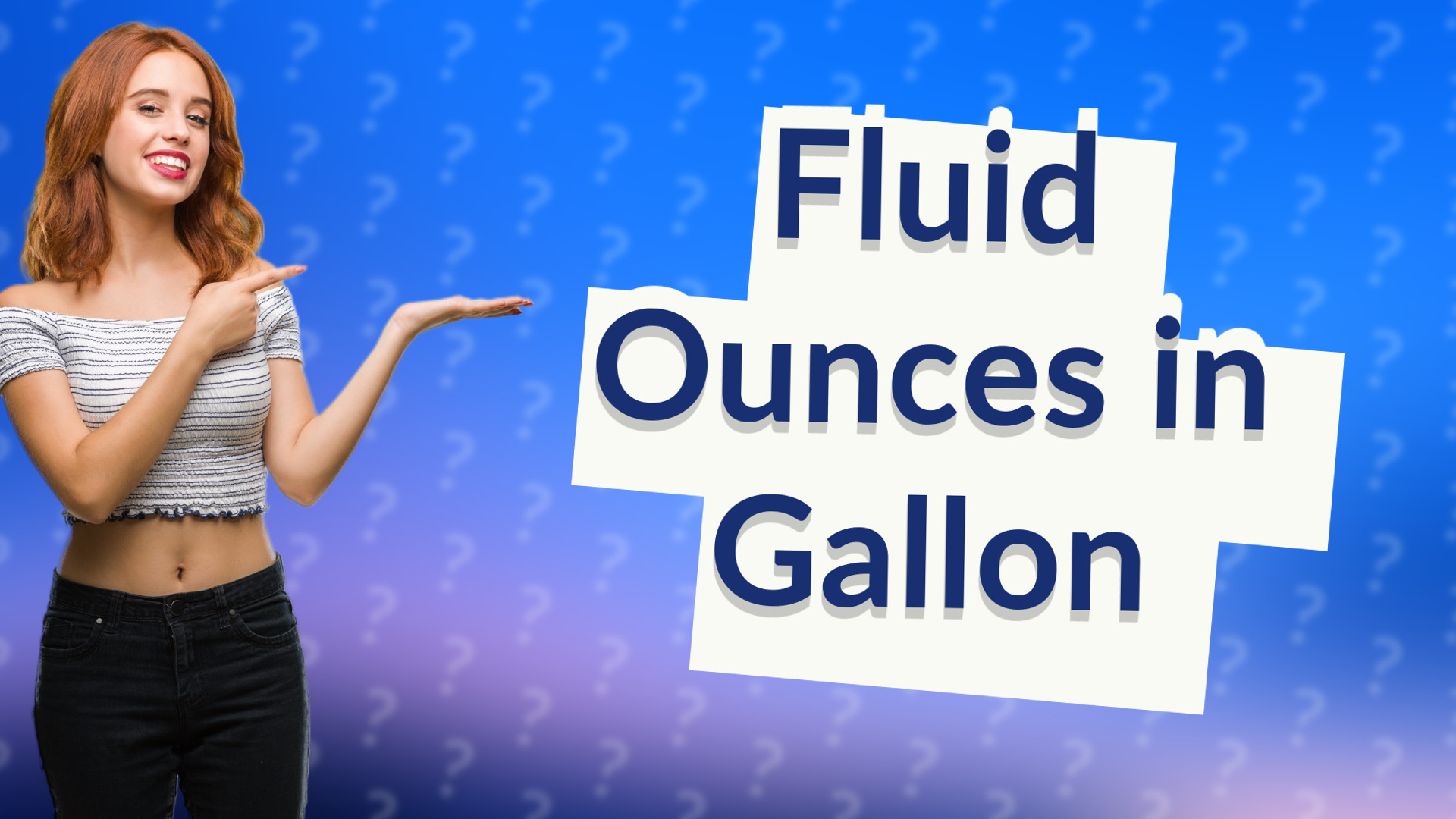 Fluid Ounces in Gallon
