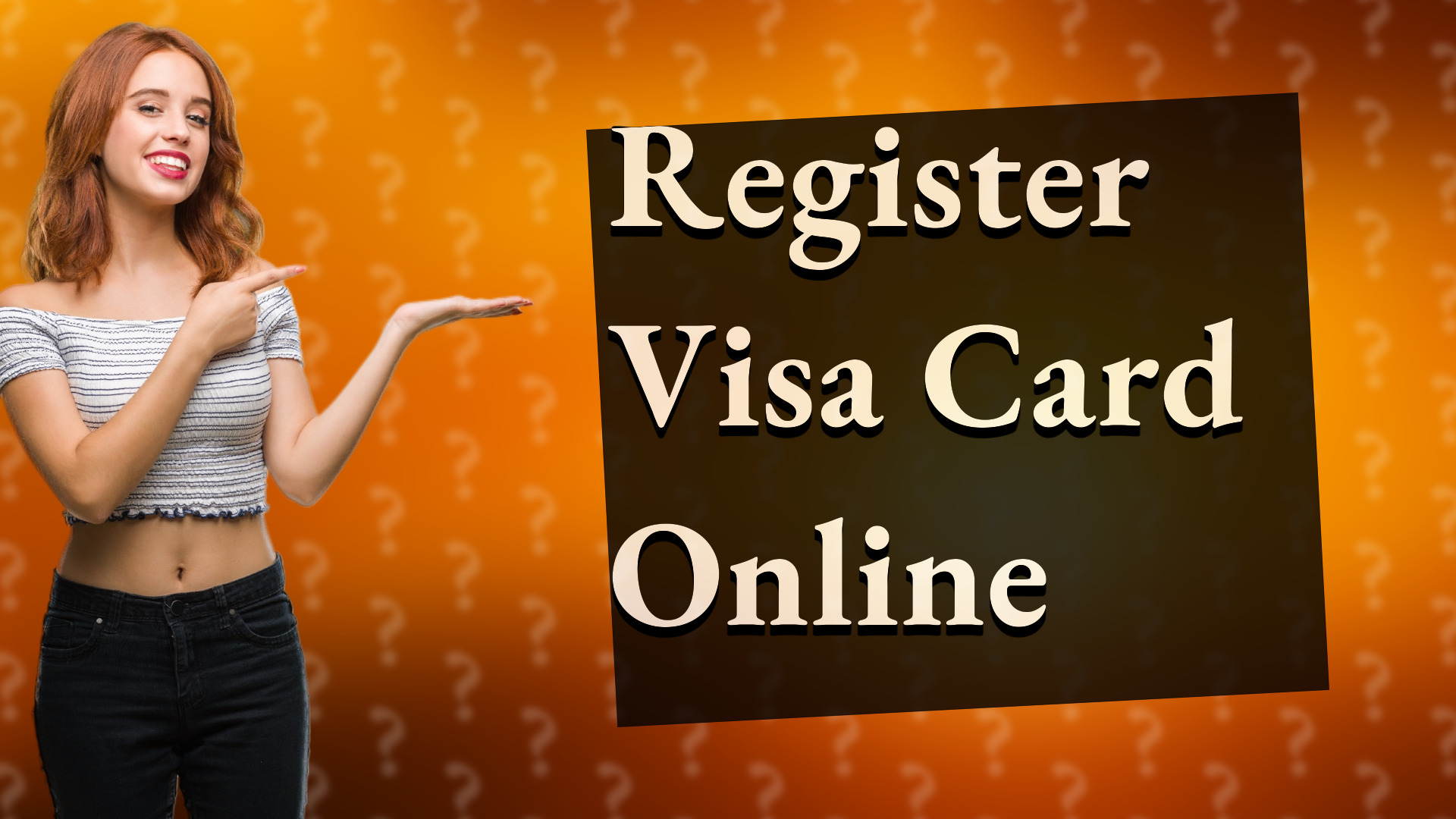 Register Visa Card Online