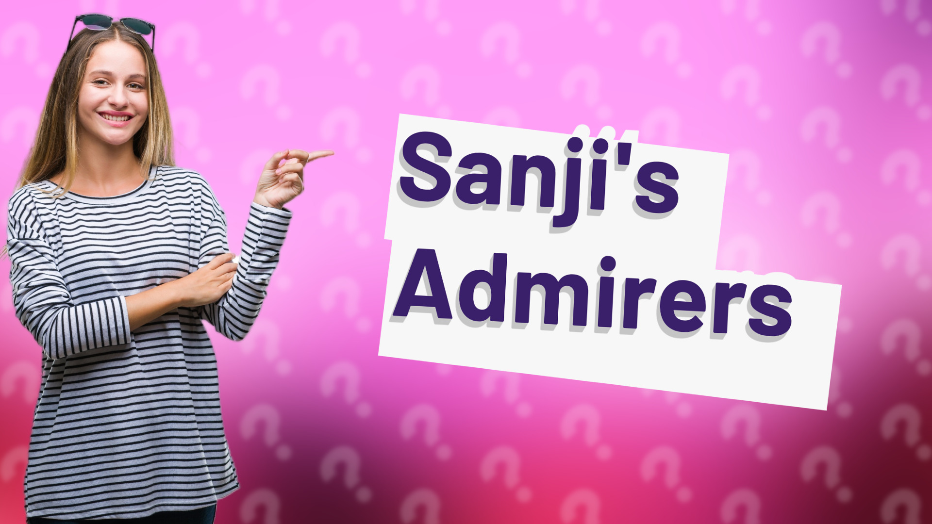 Sanji's Admirers