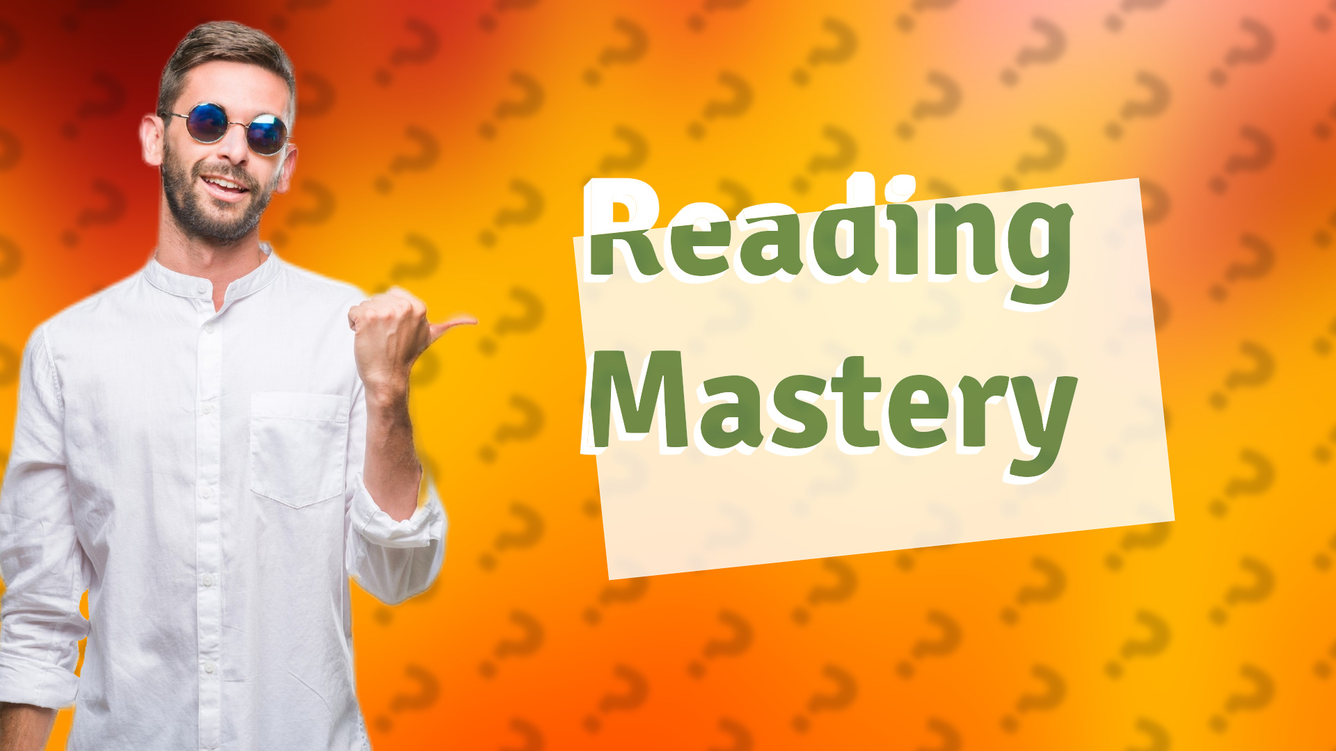 Reading Mastery