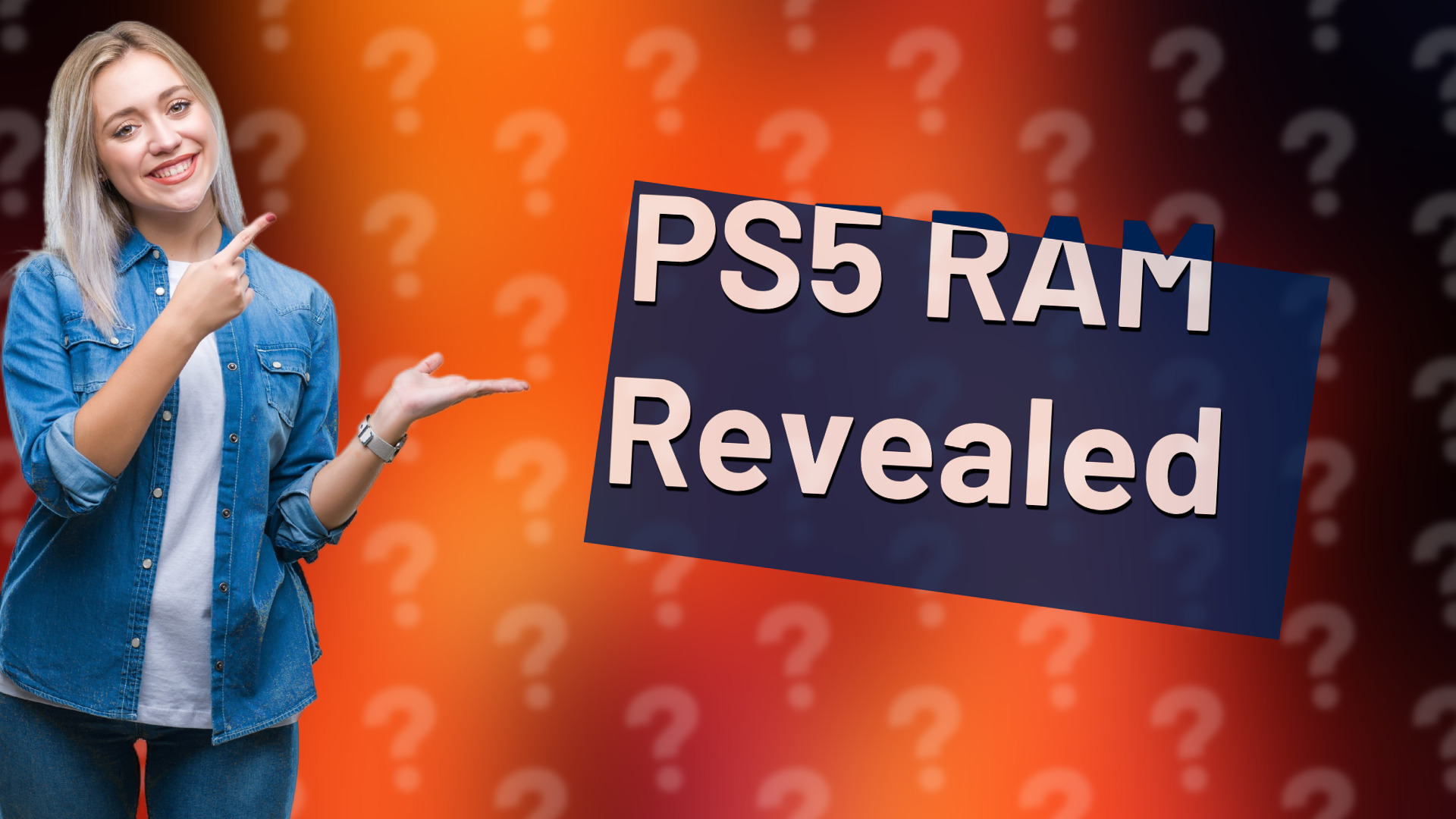 PS5 RAM Revealed