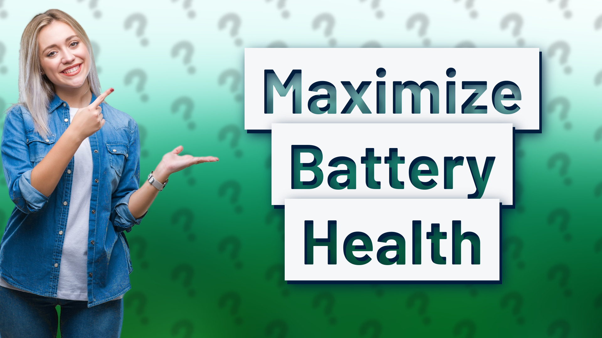 Maximize Battery Health