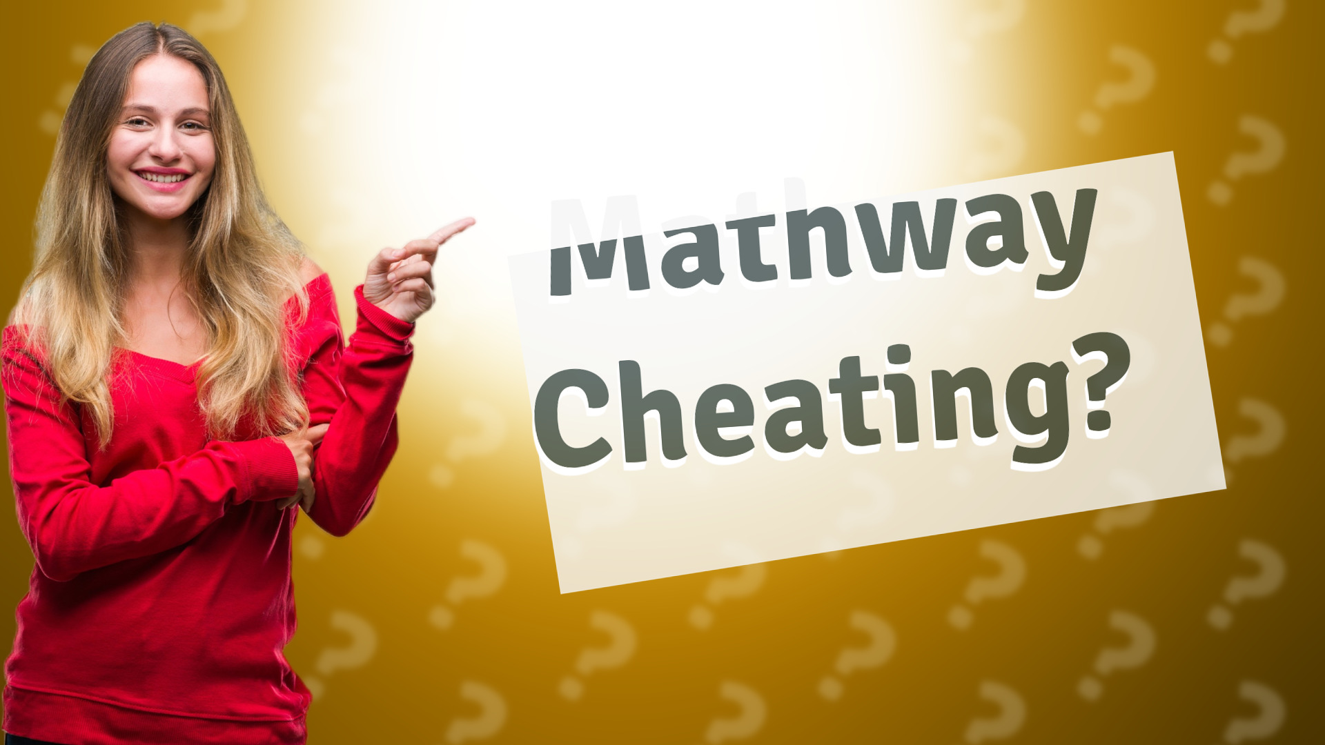 Mathway Cheating?