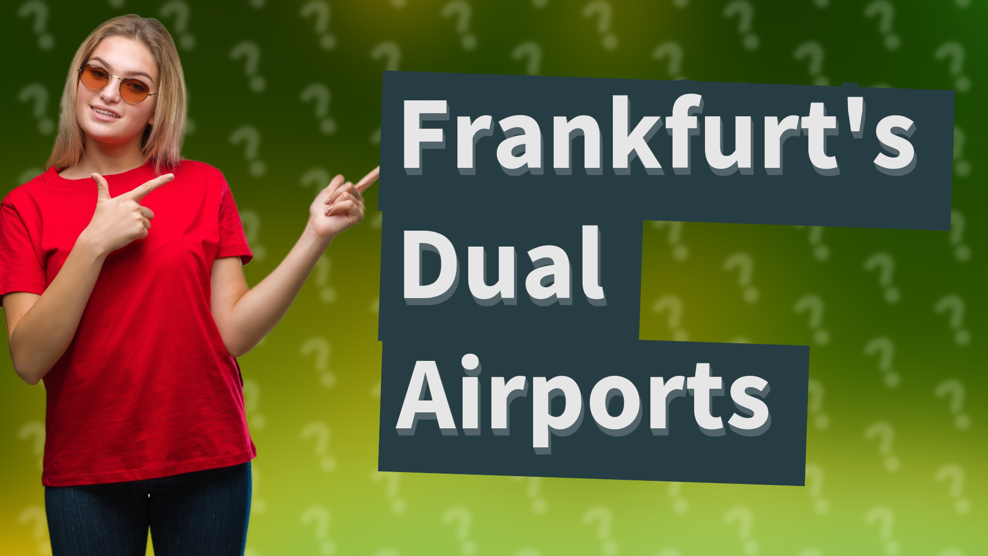 Frankfurt's Dual Airports