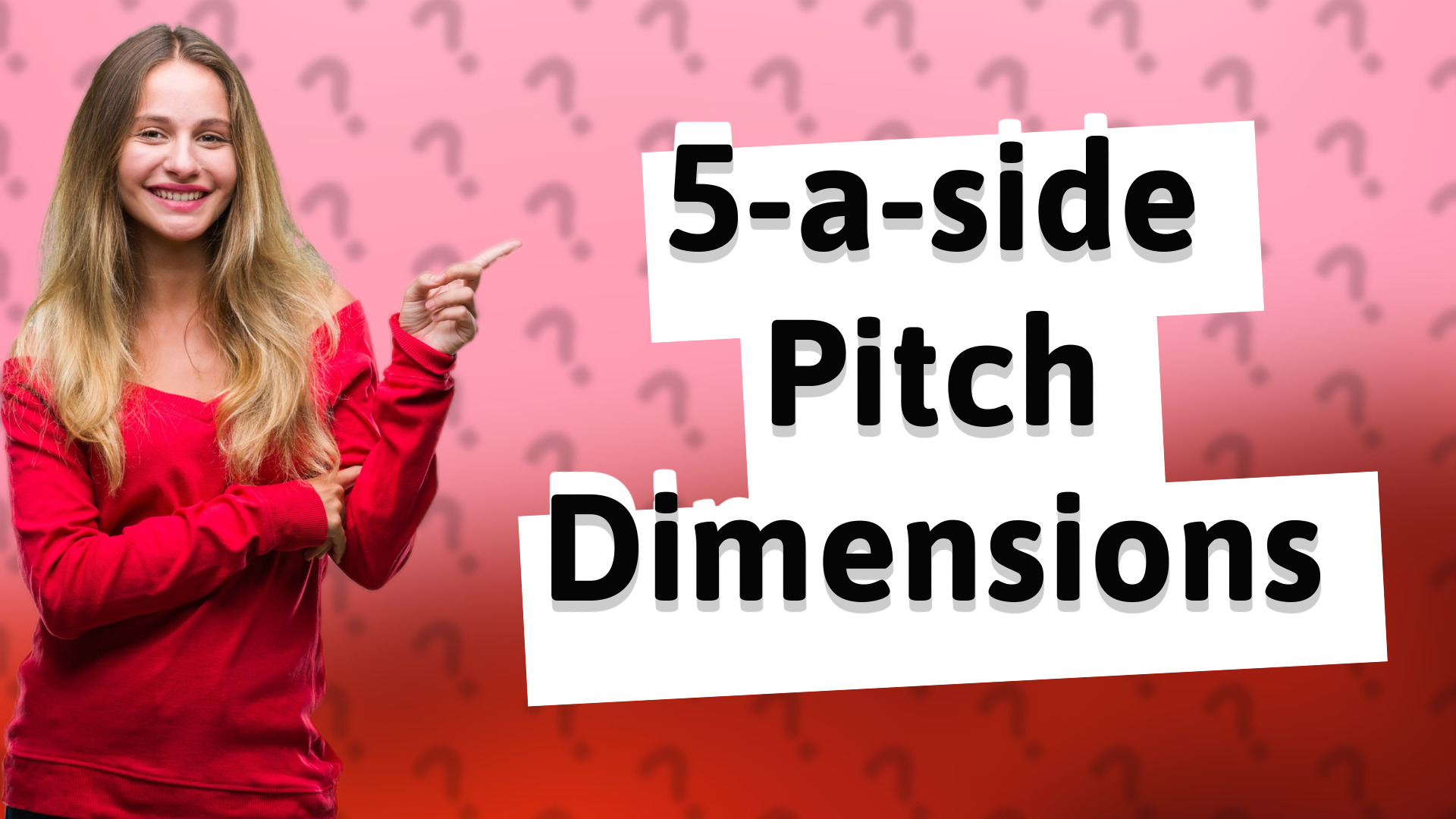 5-a-side Pitch Dimensions