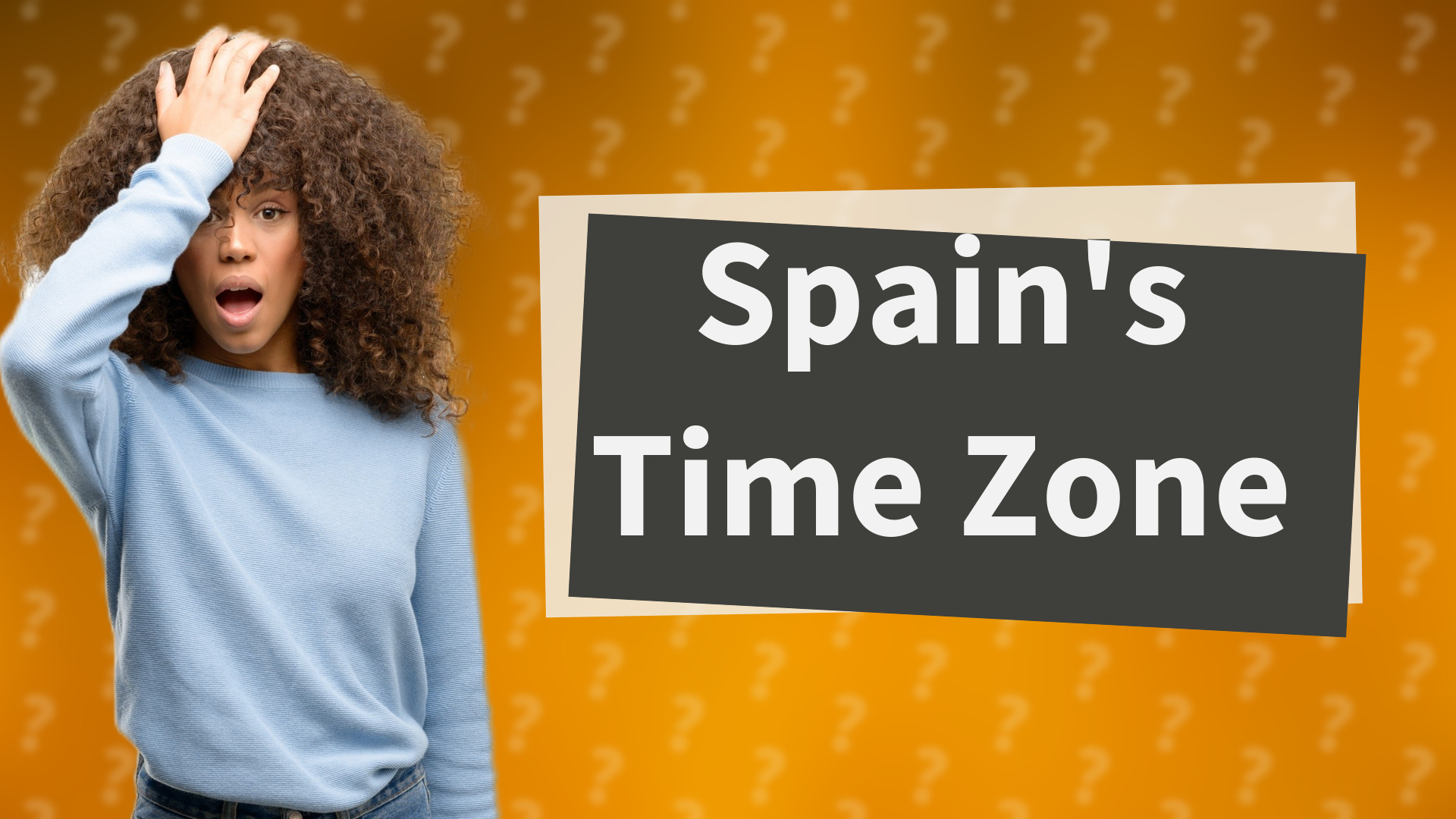Spain's Time Zone