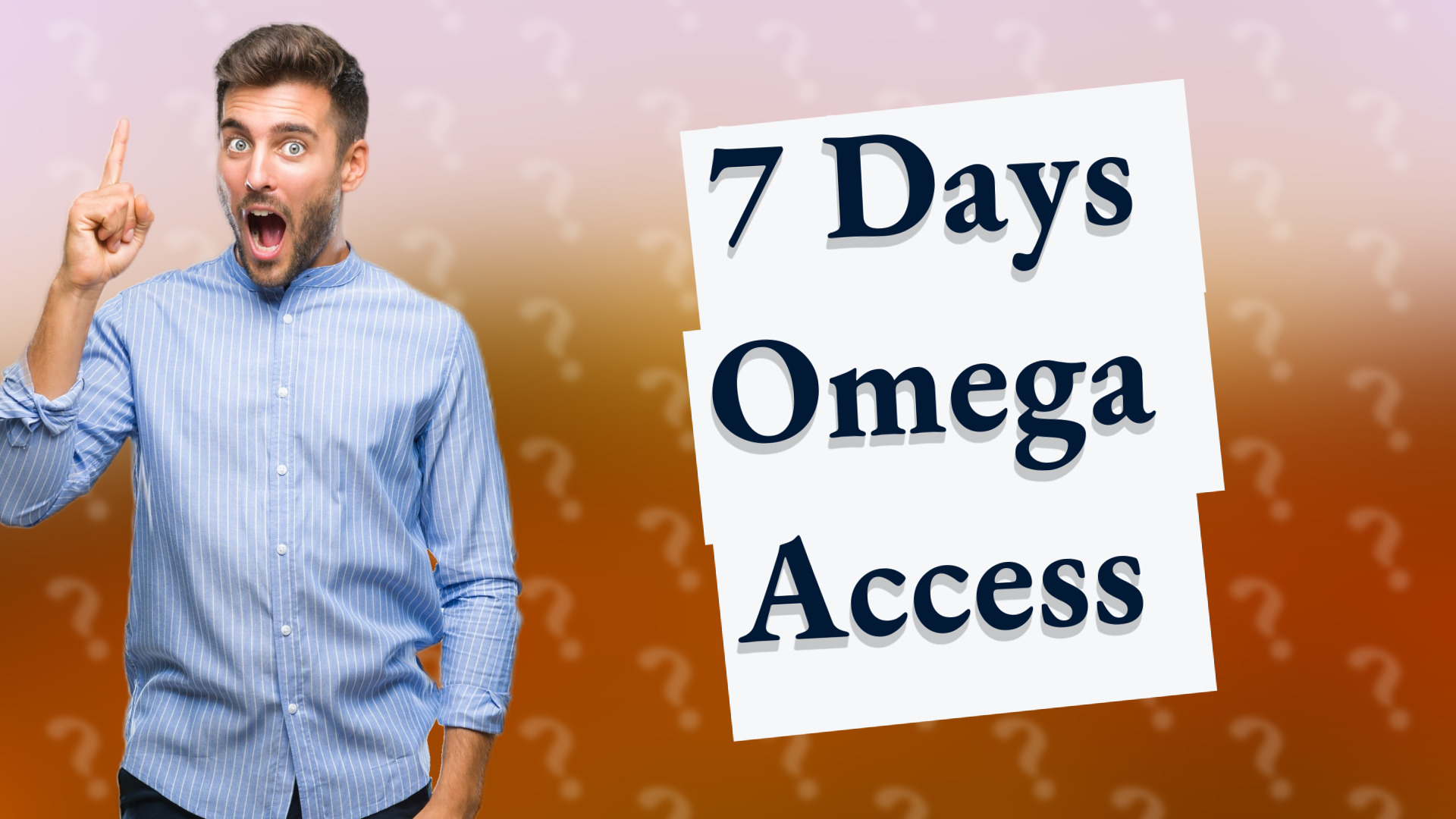 7 Days Omega Access