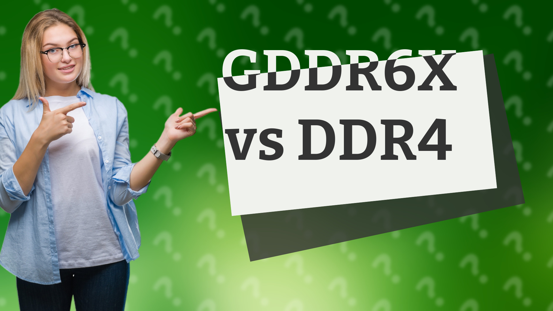 GDDR6X vs DDR4