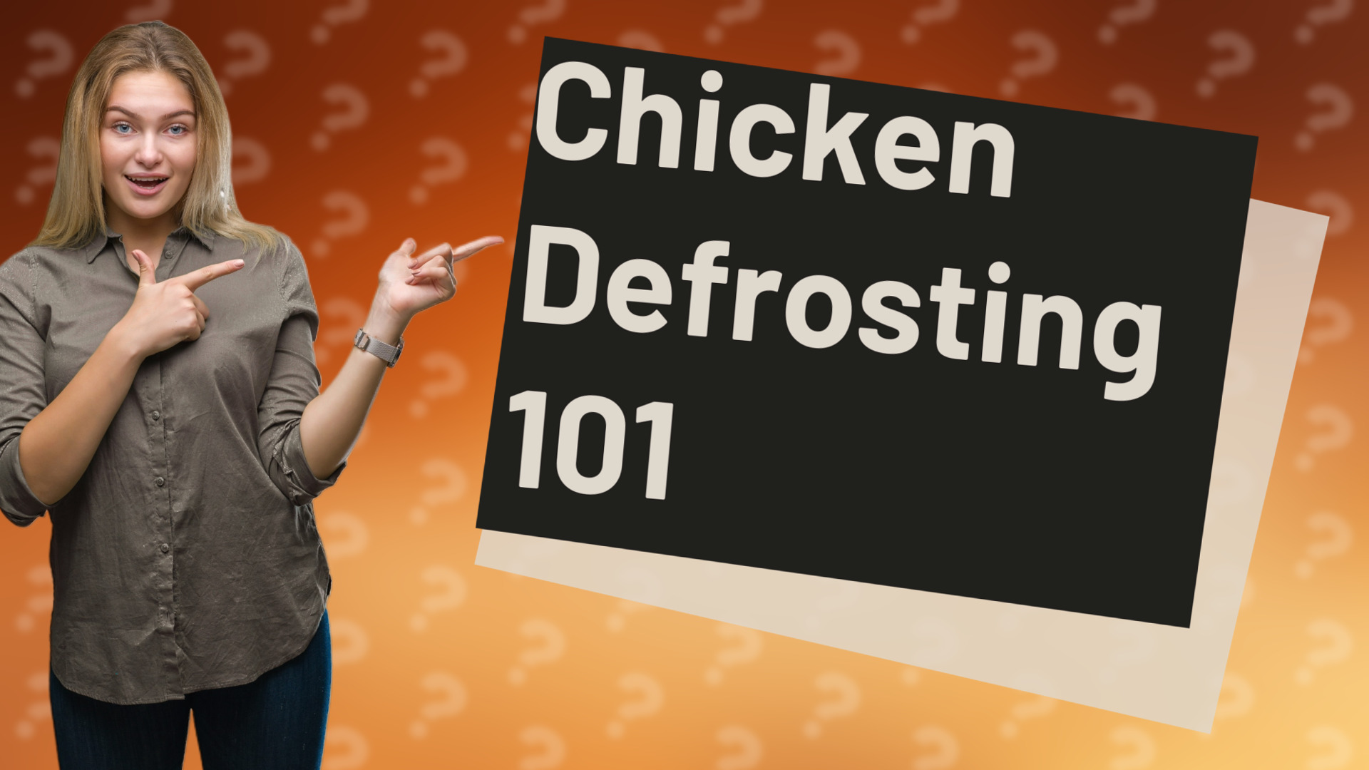 Chicken Defrosting 101
