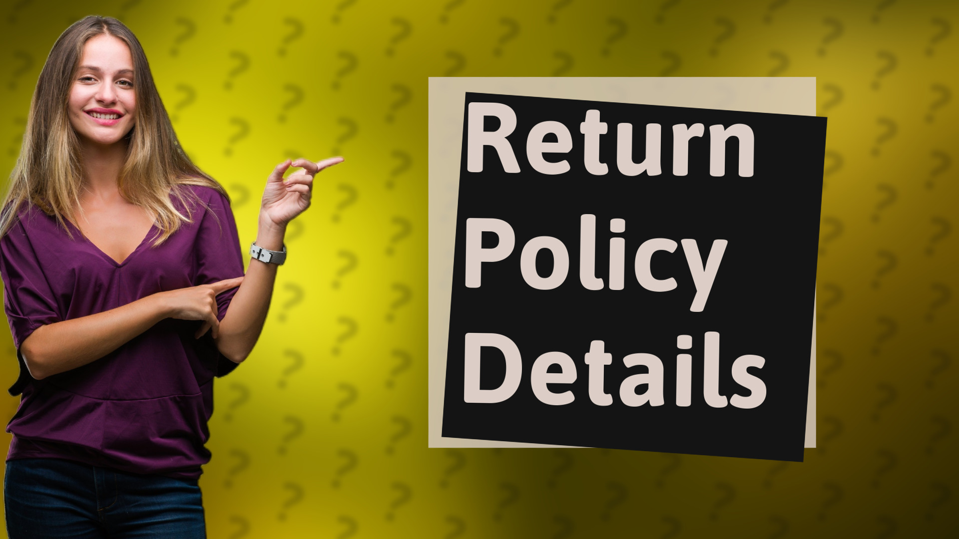 Return Policy Details