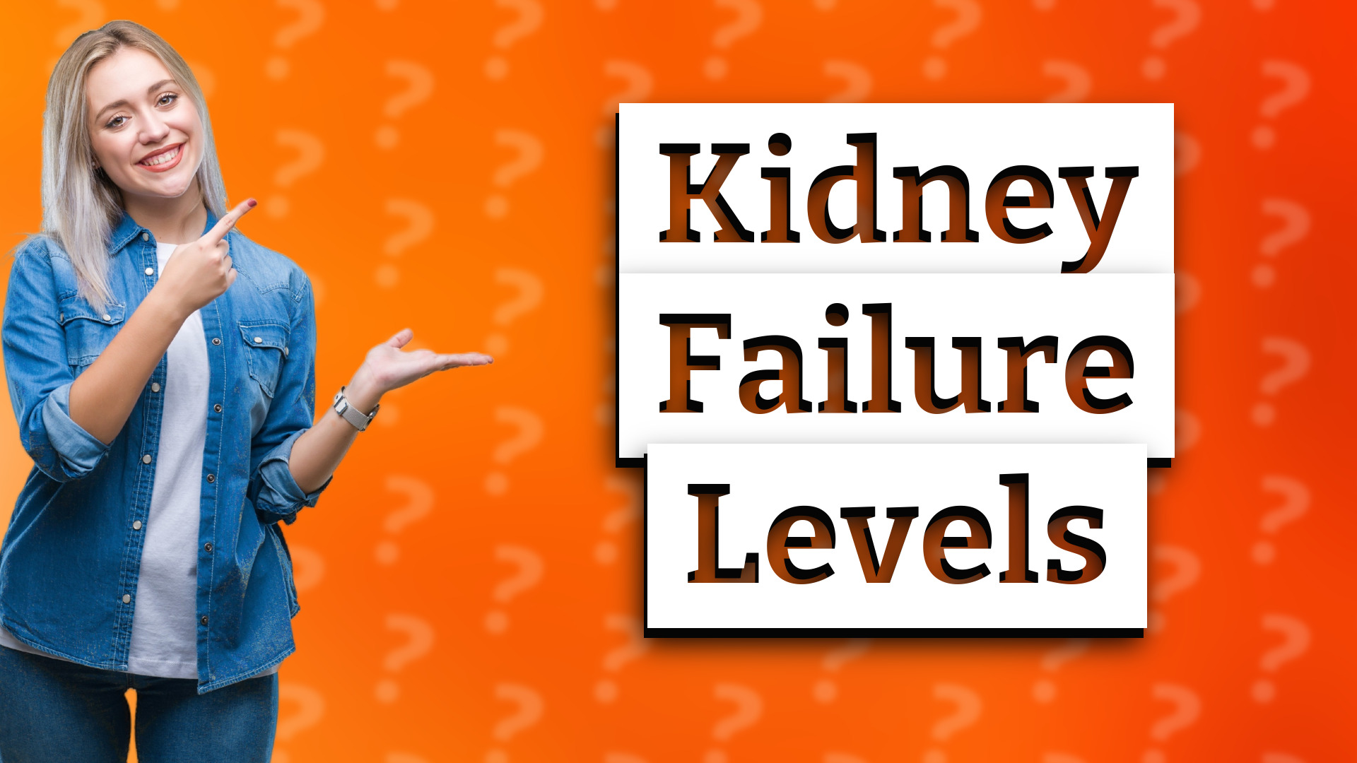 Kidney Failure Levels
