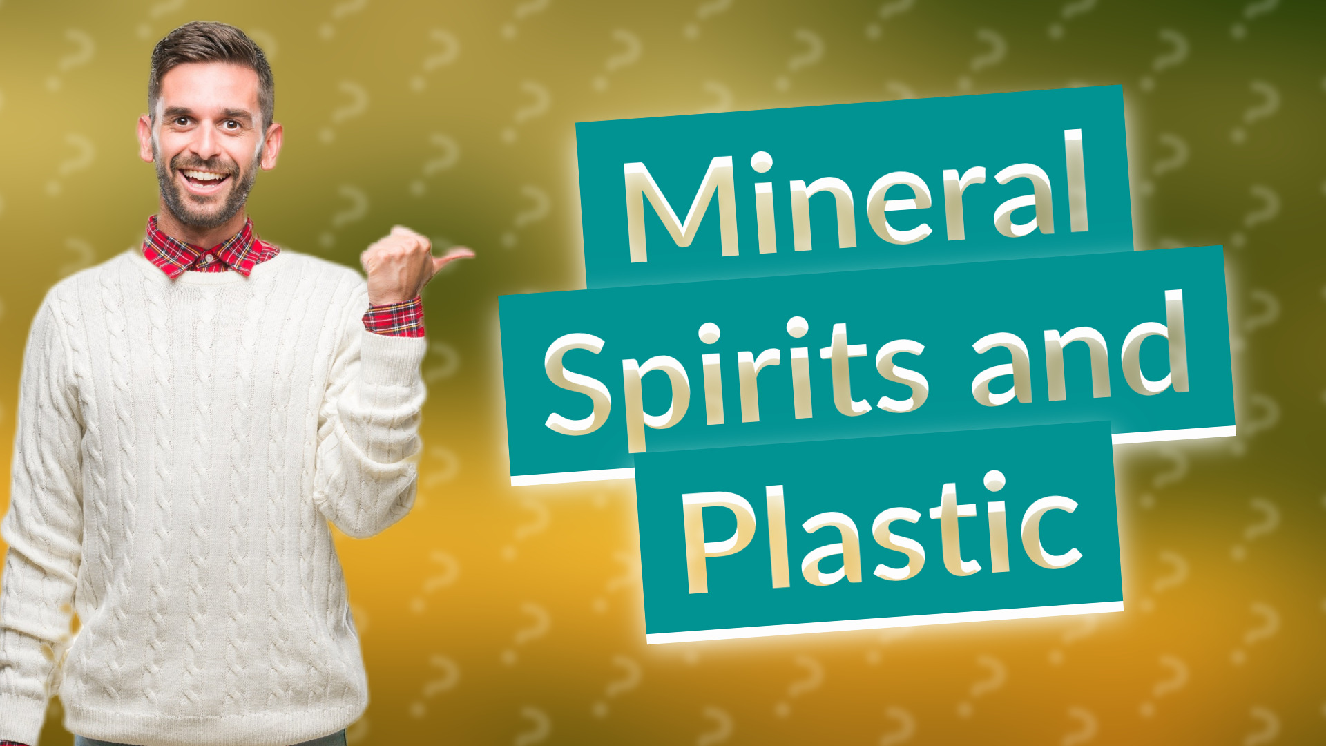 Mineral Spirits and Plastic