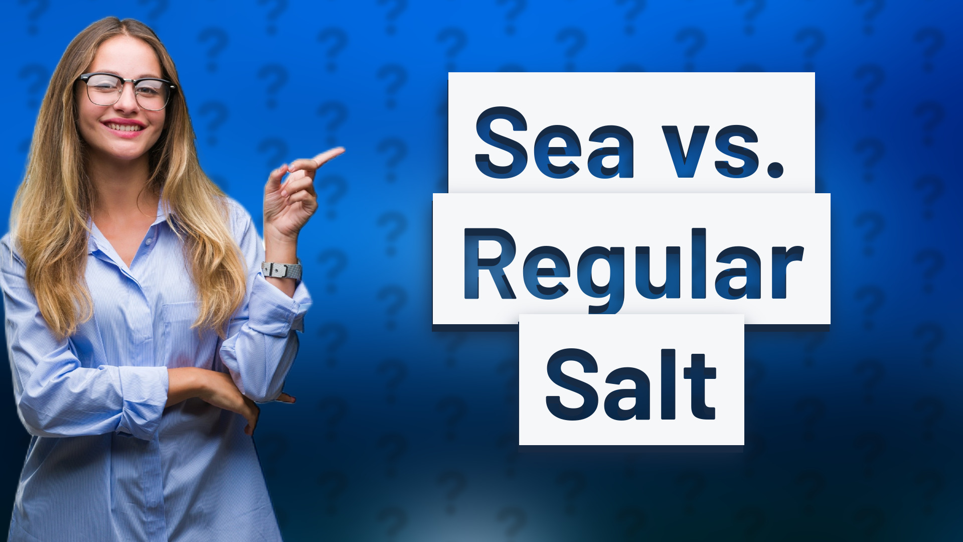 Sea vs. Regular Salt