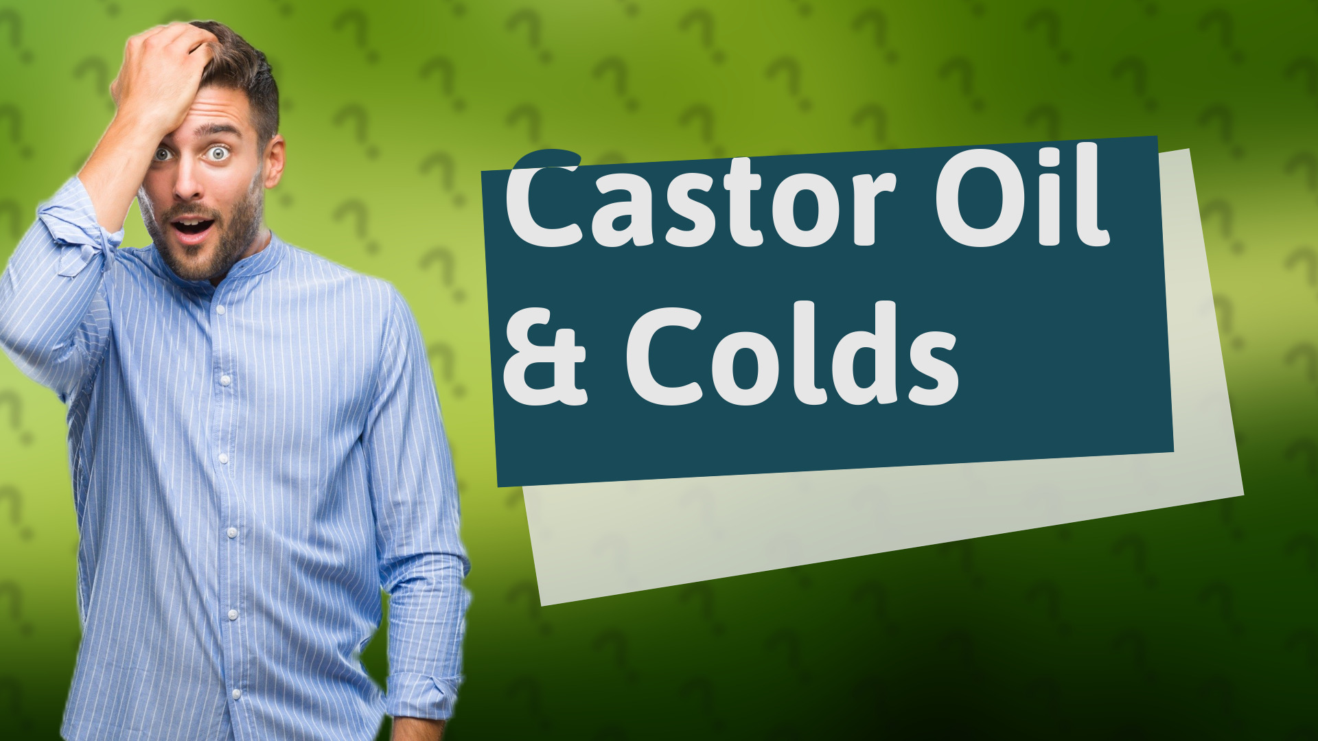 Castor Oil & Colds