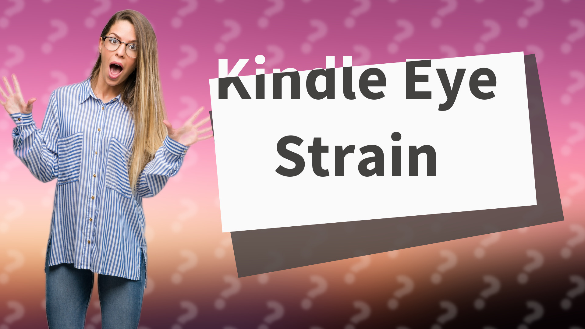 Kindle Eye Strain