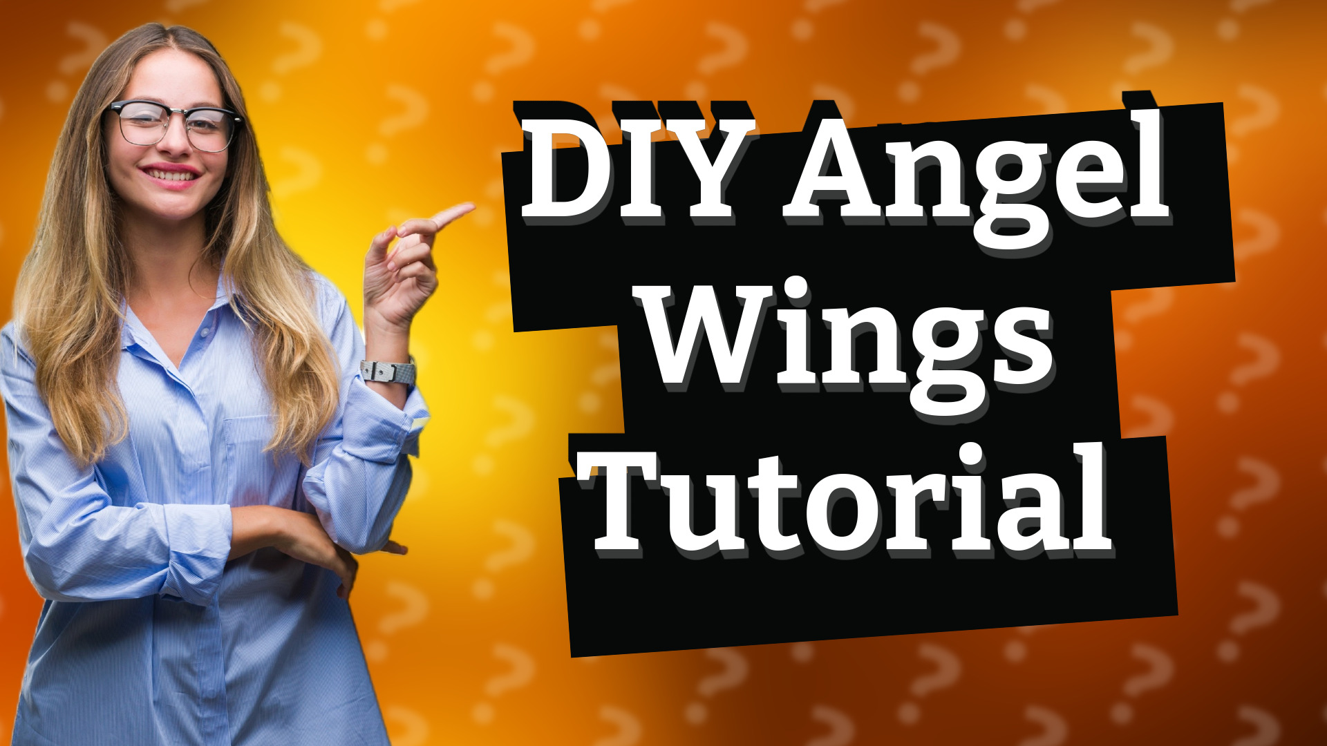 DIY Angel Wings Tutorial