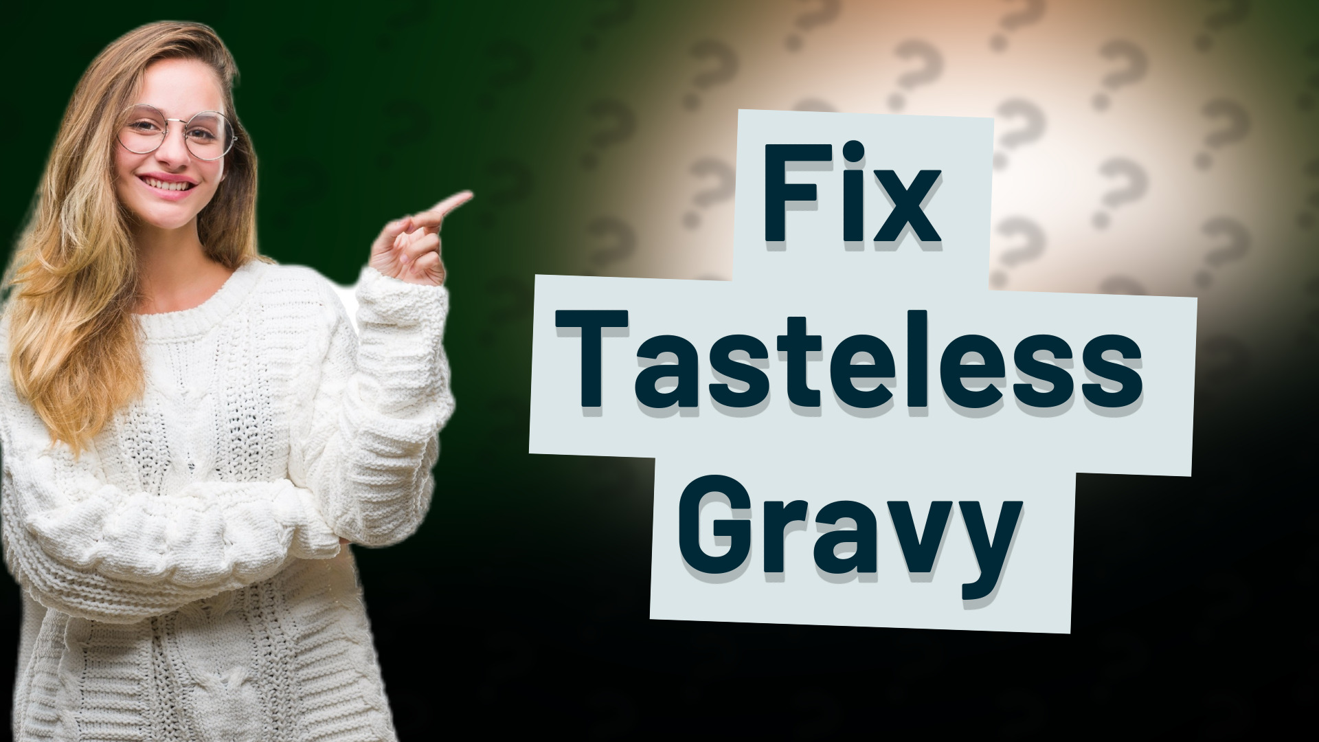 Fix Tasteless Gravy