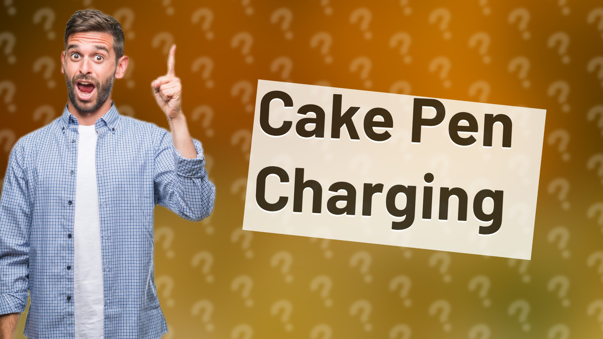 Cake Pen Charging