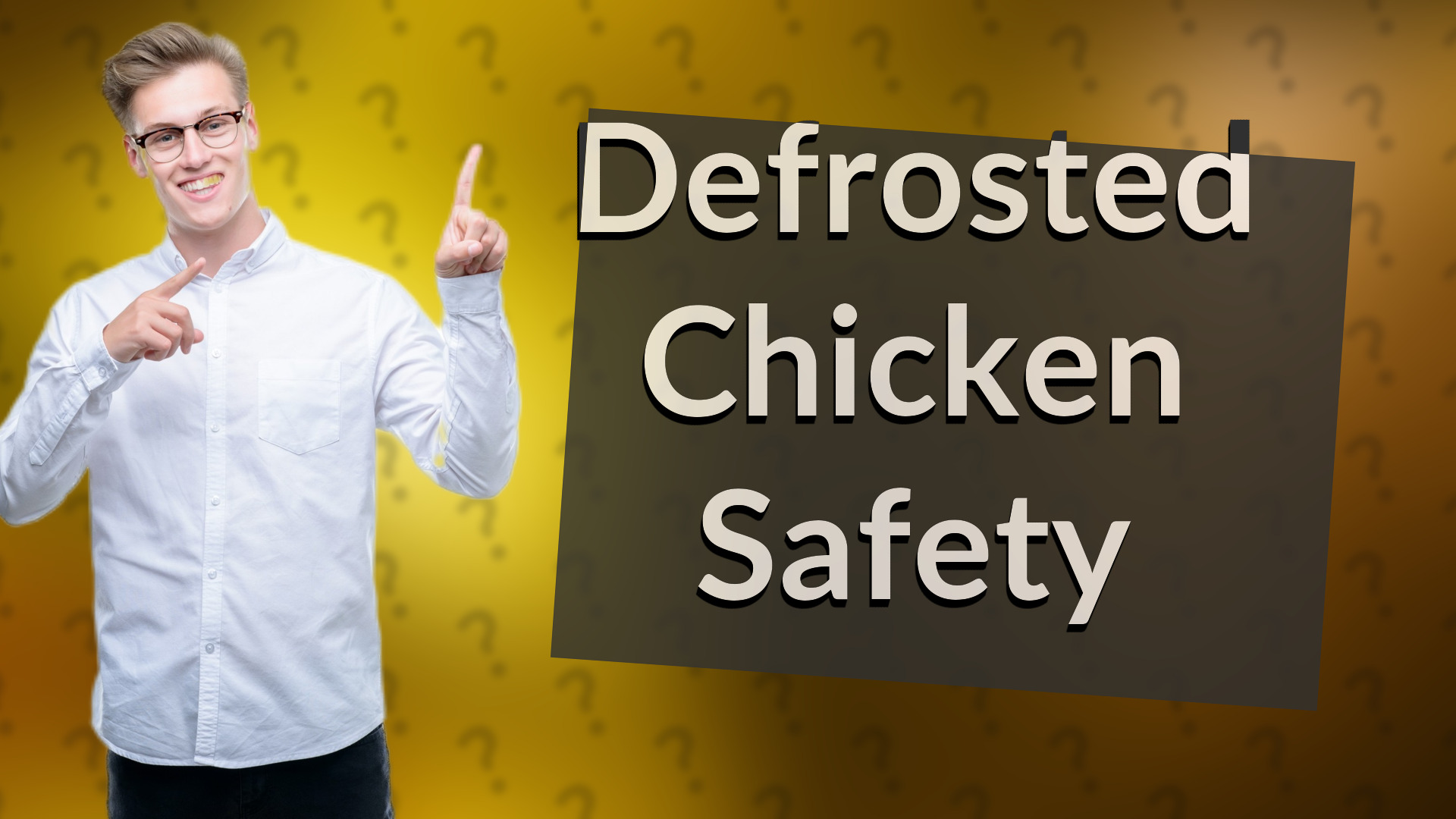 Defrosted Chicken Safety
