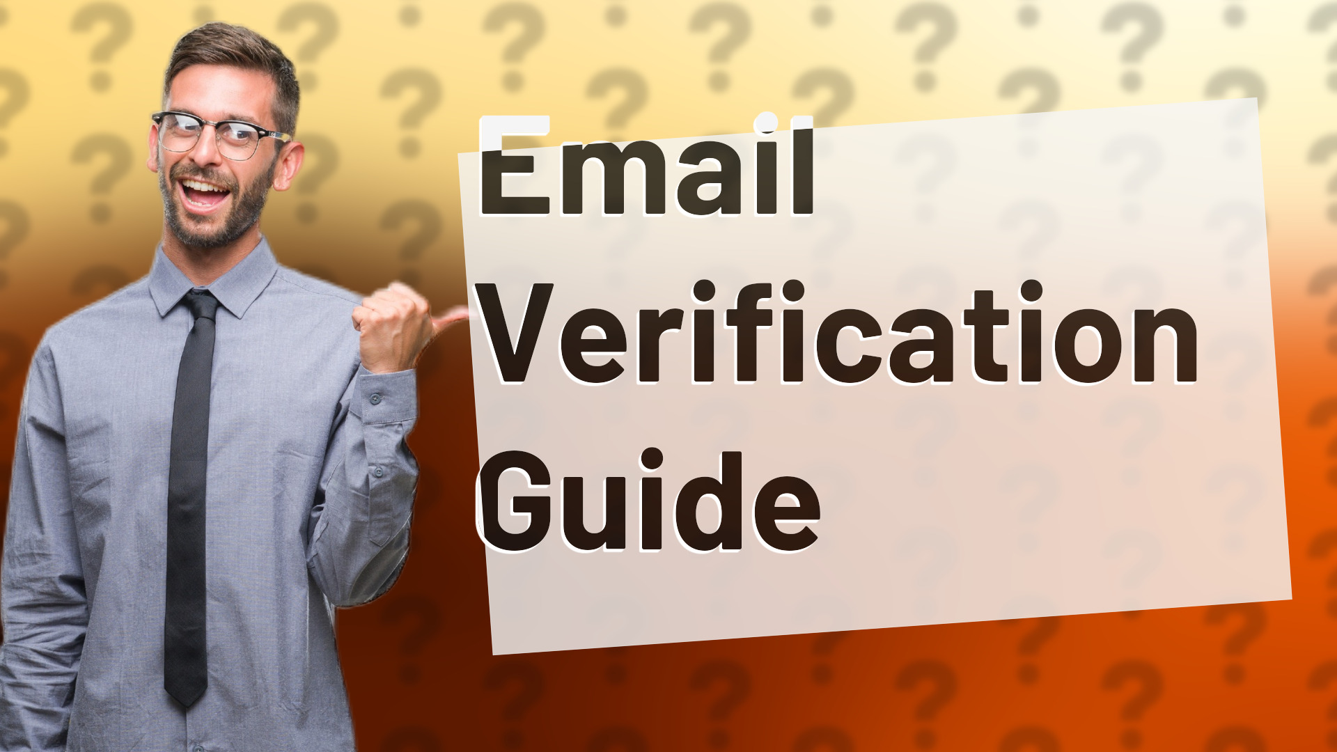Email Verification Guide