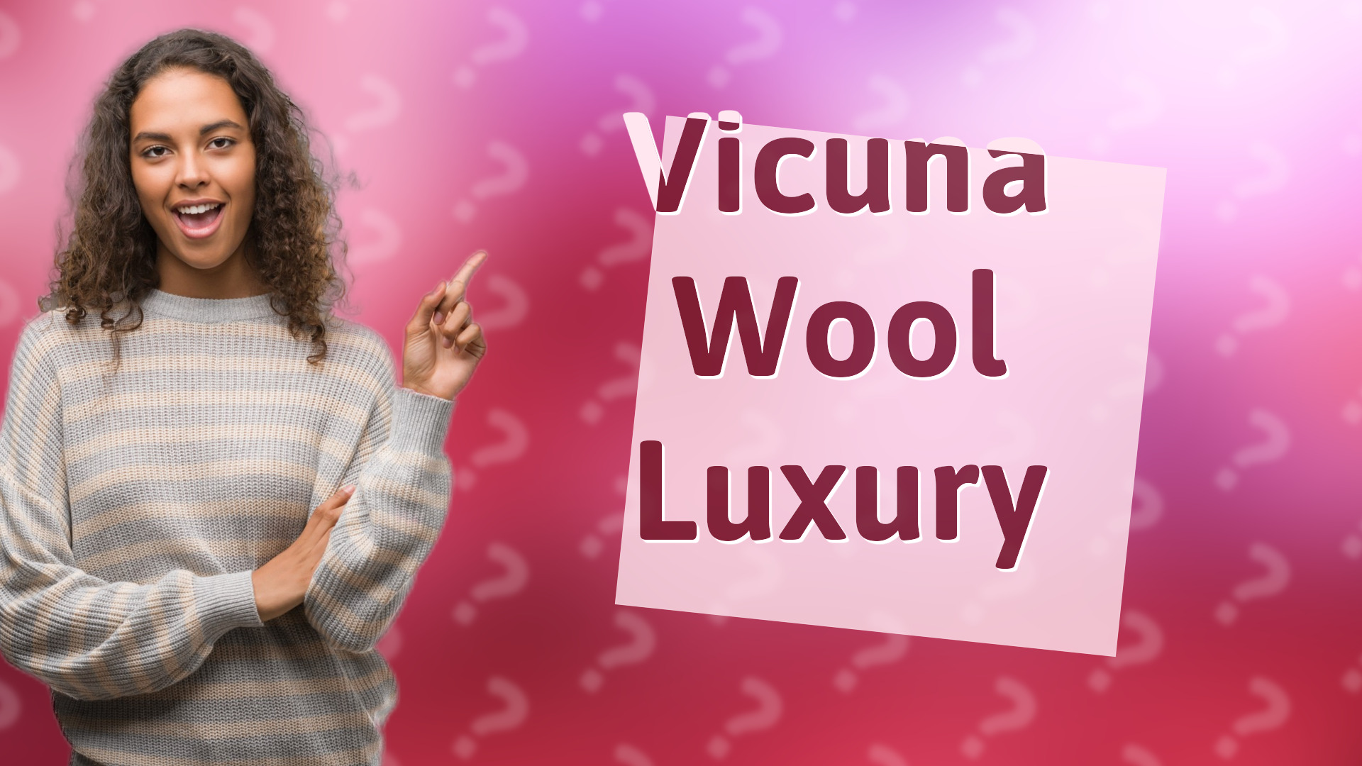 Vicuna Wool Luxury