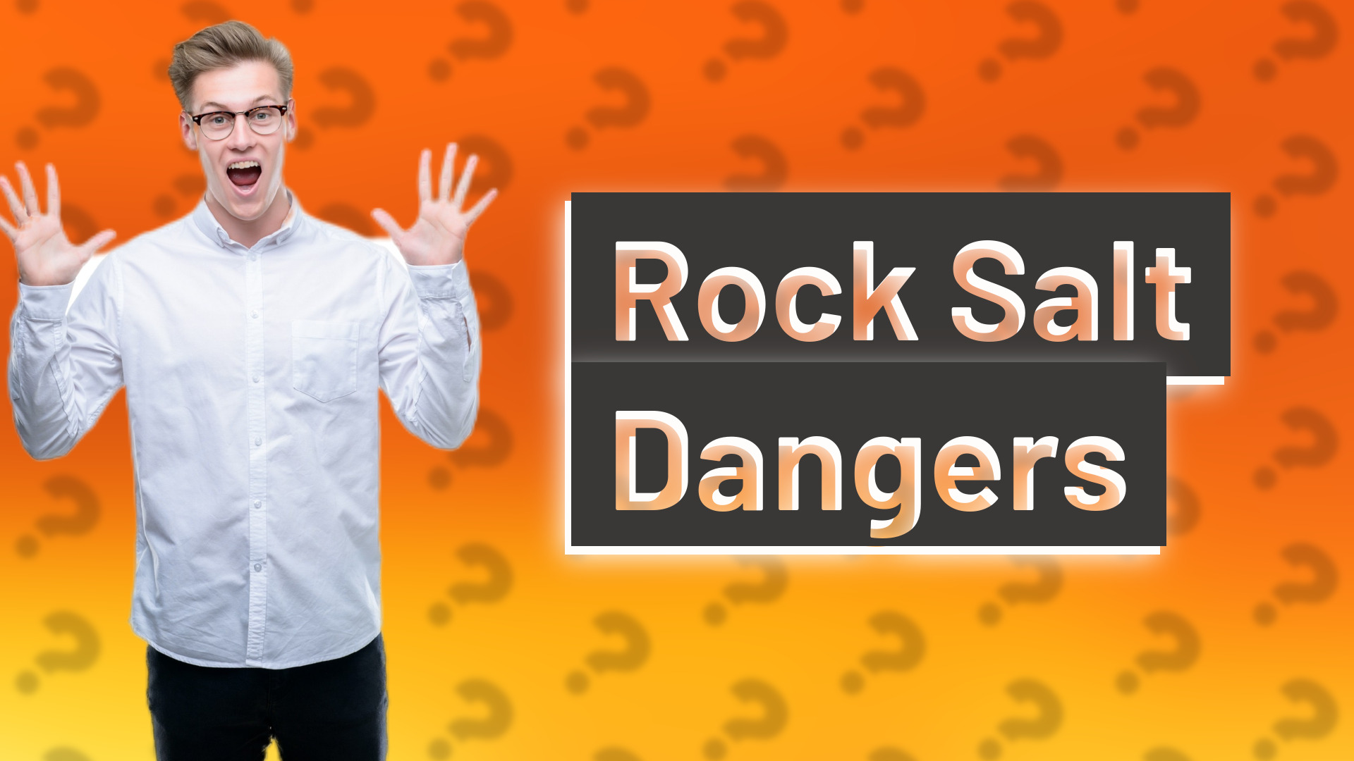 Rock Salt Dangers
