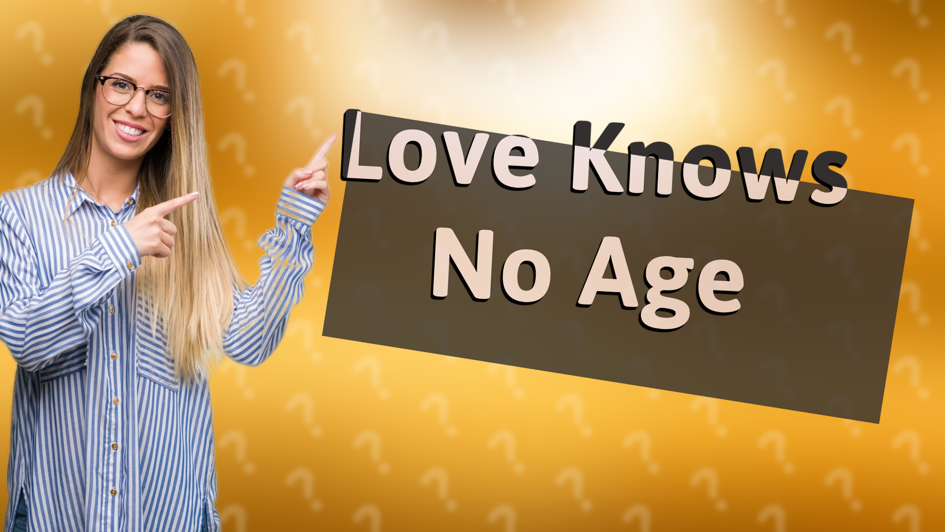 Love Knows No Age