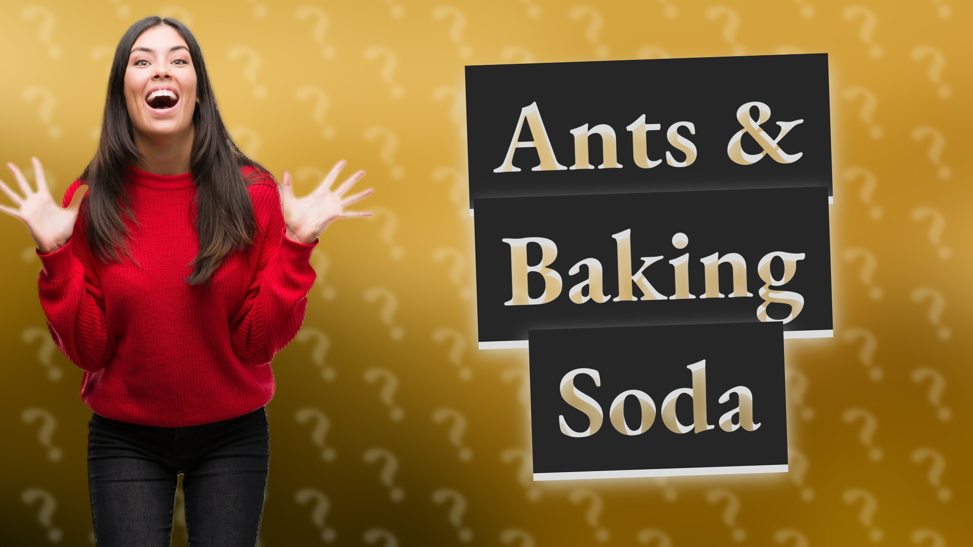 Ants & Baking Soda