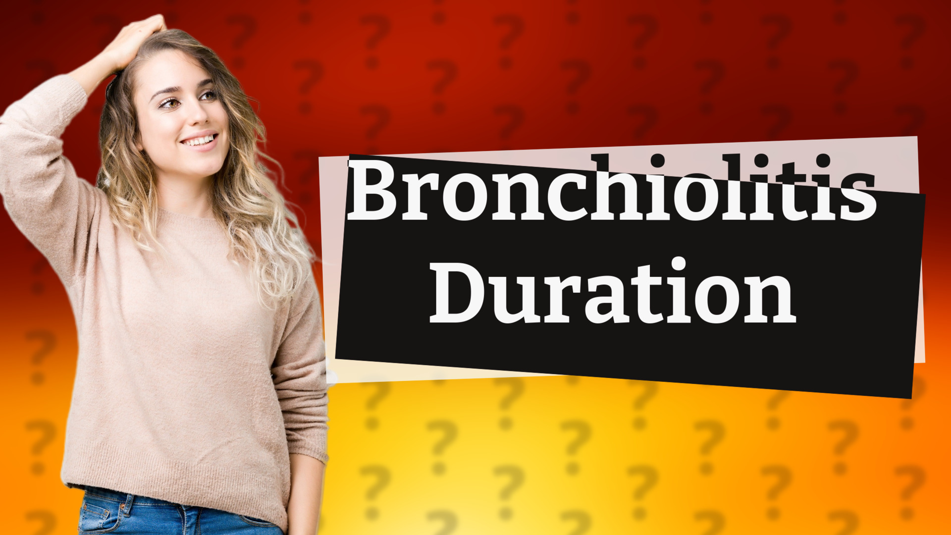 Bronchiolitis Duration