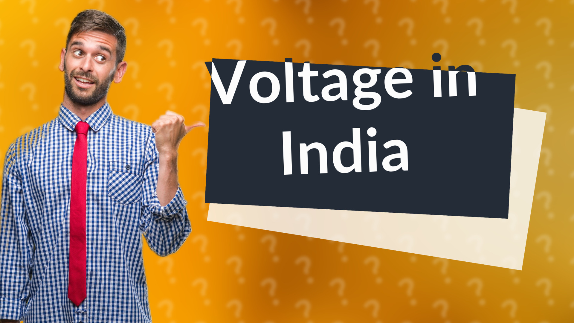 Voltage in India