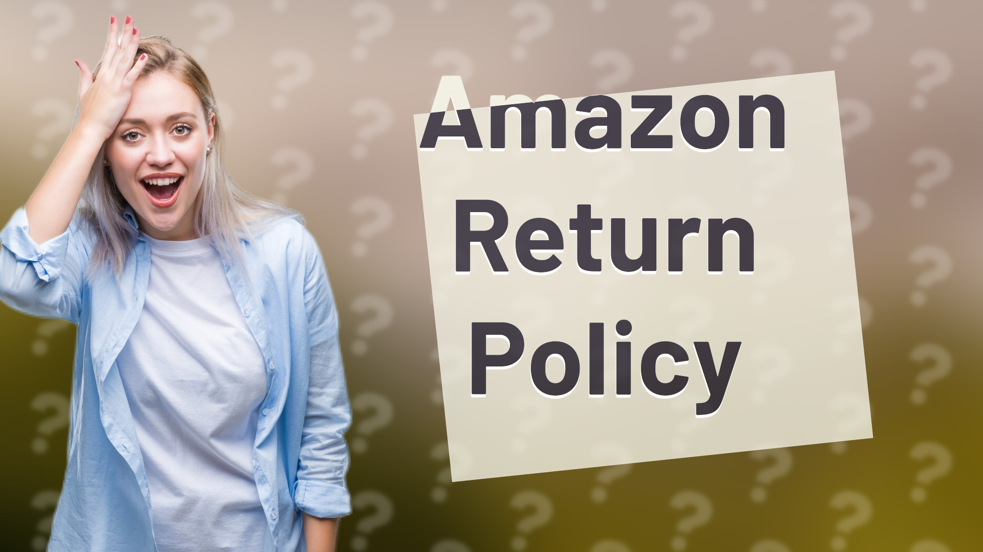 Amazon Return Policy