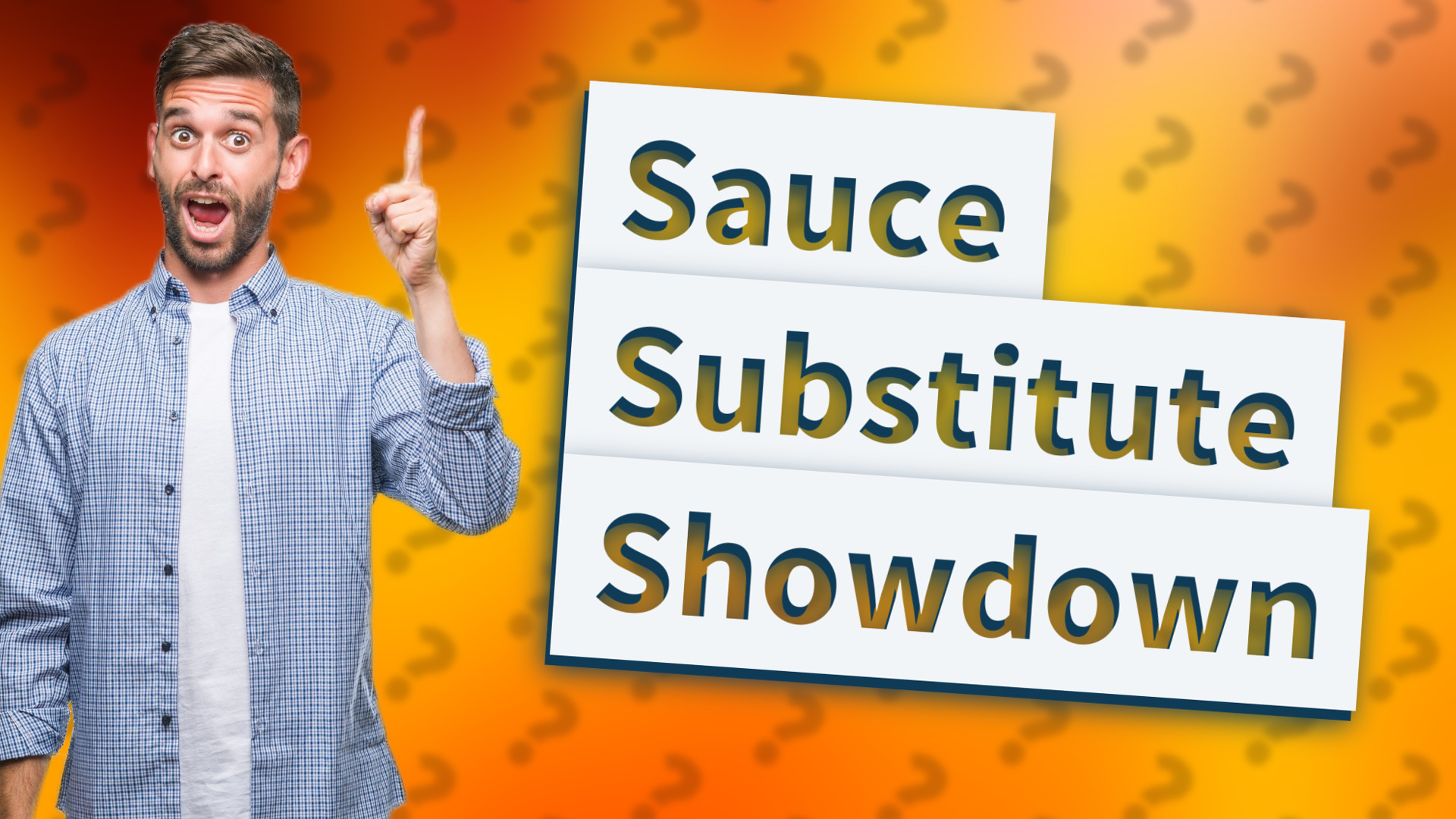 Sauce Substitute Showdown