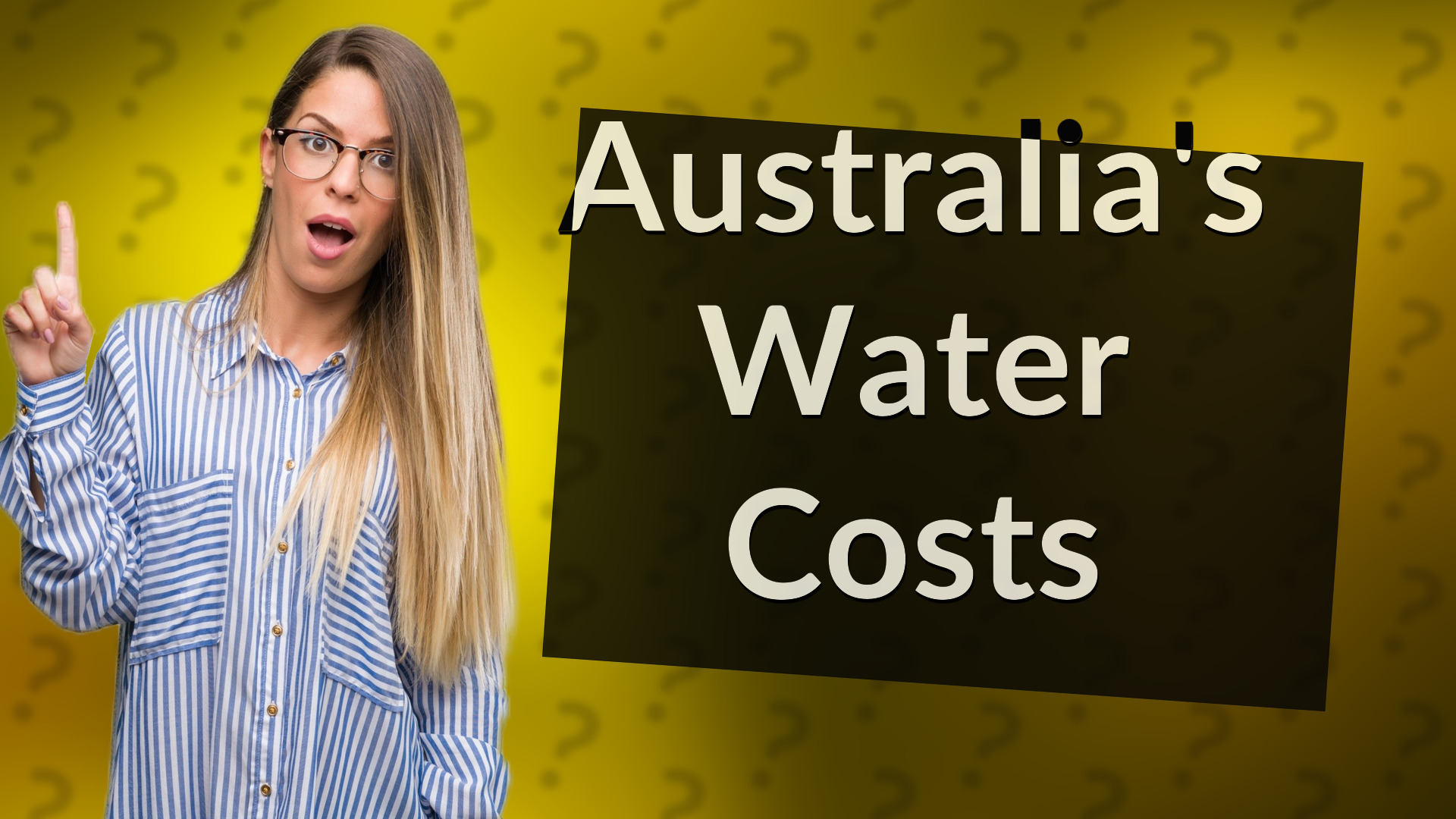 Australia's Water Costs