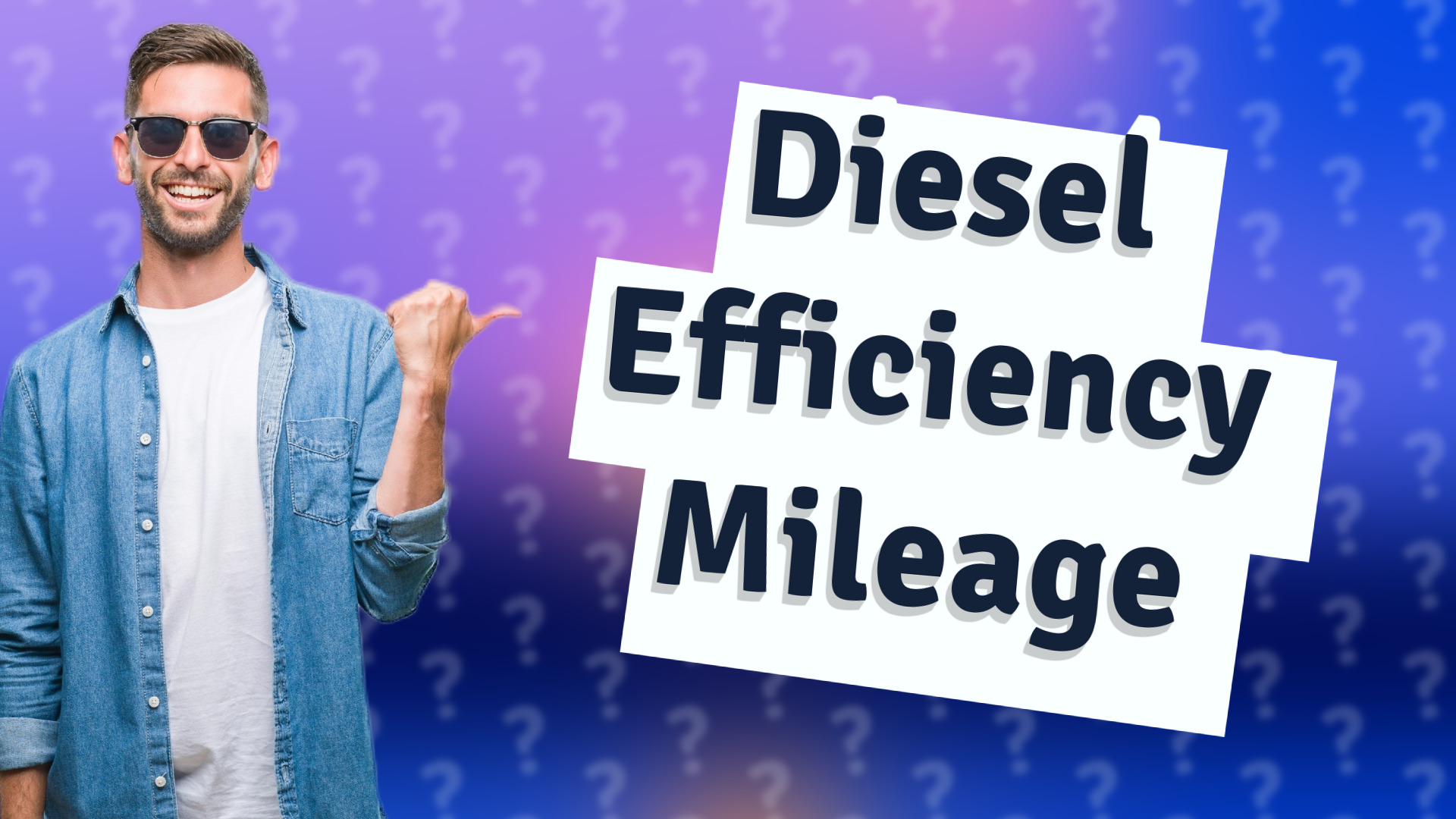 Diesel Efficiency Mileage
