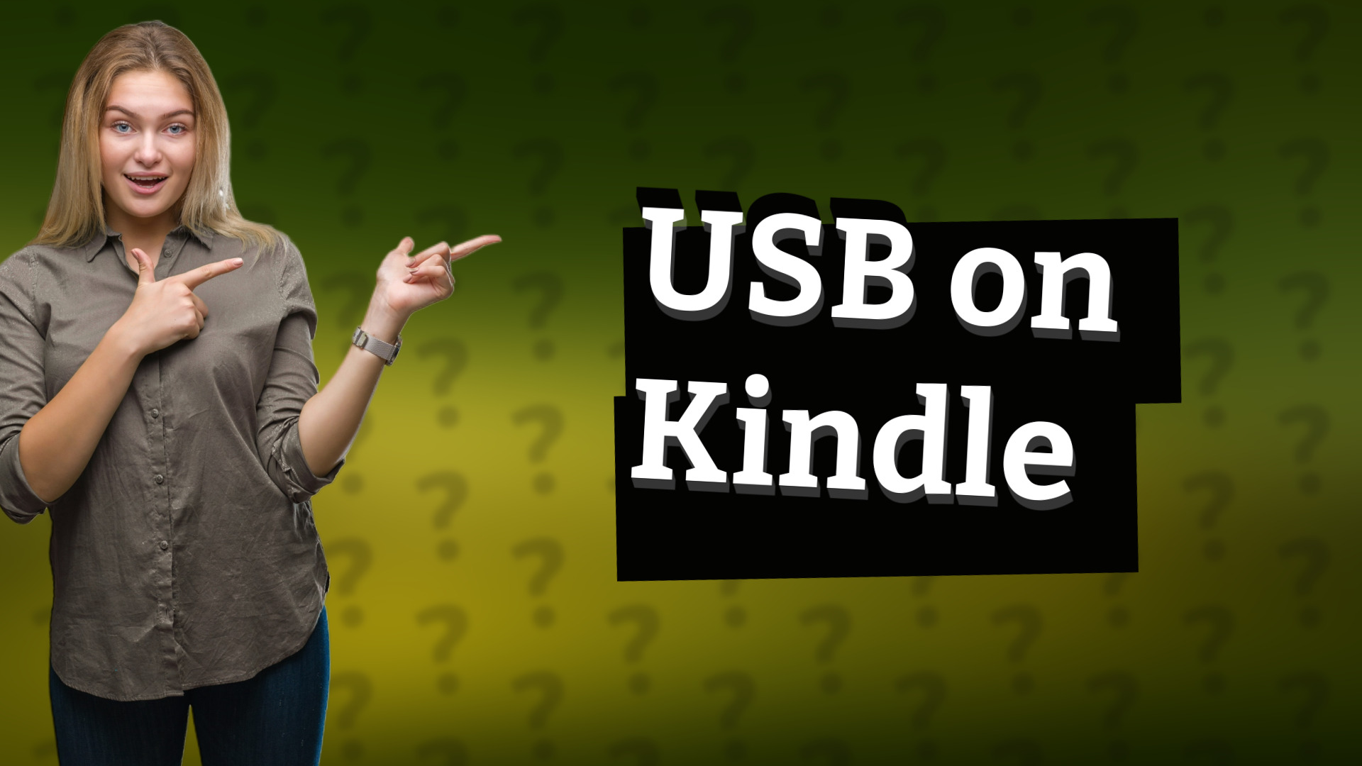 USB on Kindle