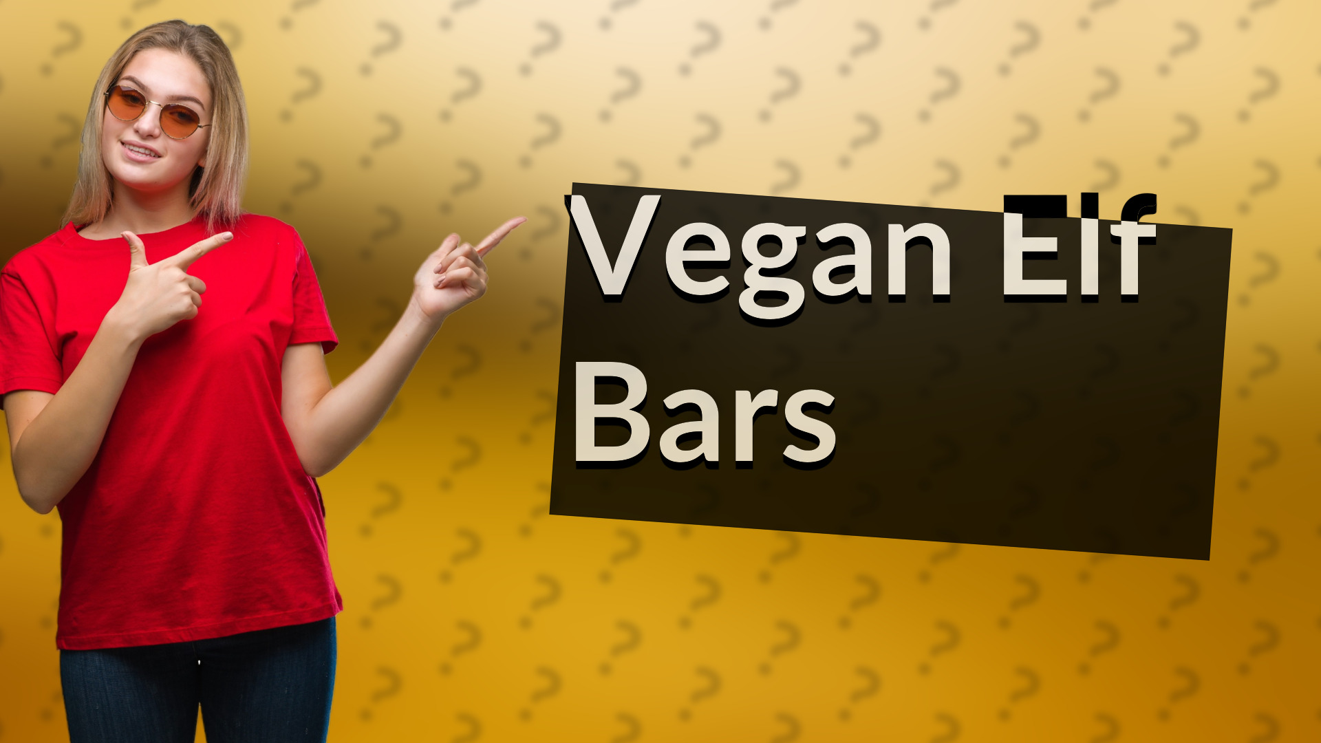 Vegan Elf Bars