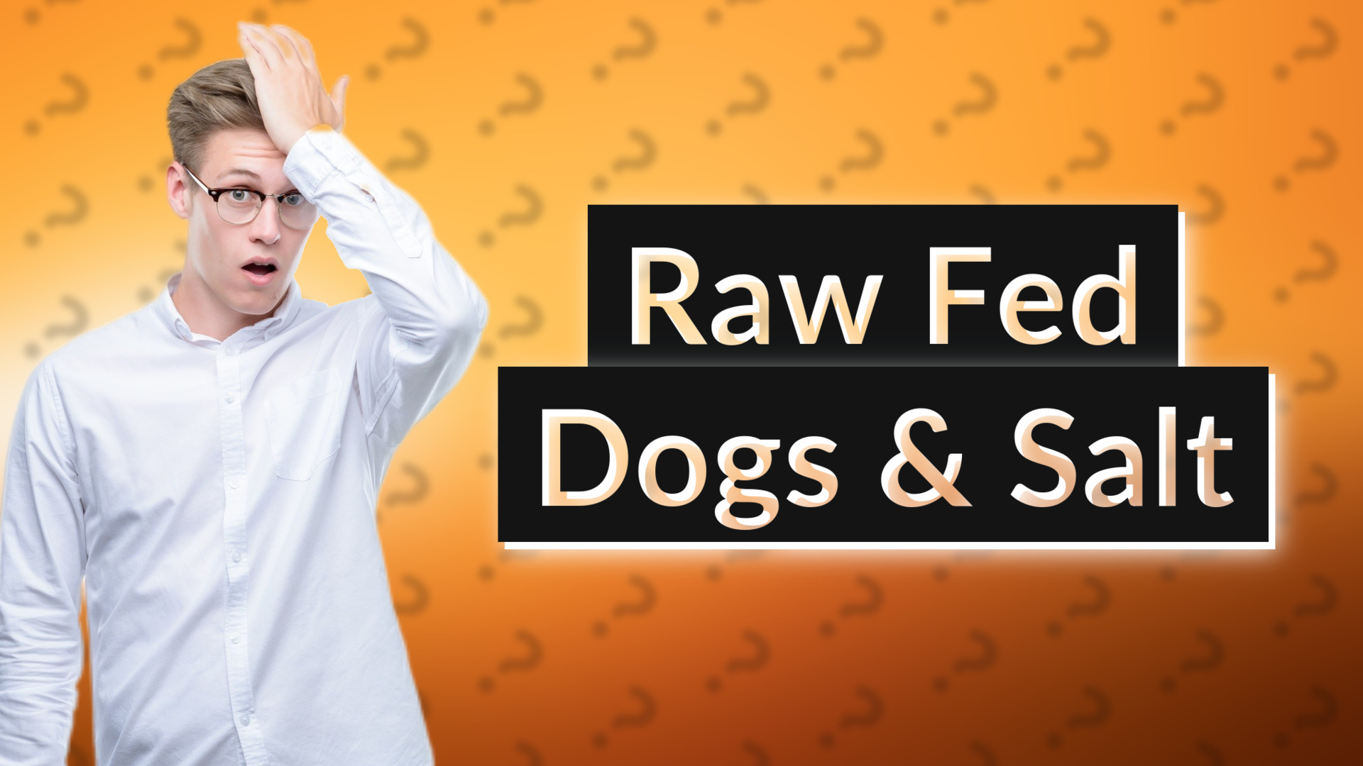 Raw Fed Dogs & Salt
