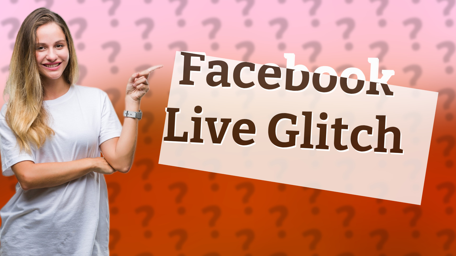 Facebook Live Glitch
