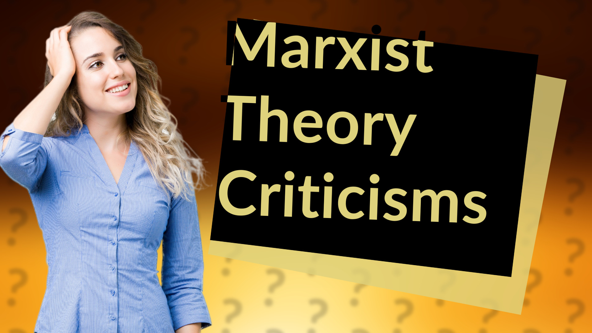 Marxist Theory Criticisms