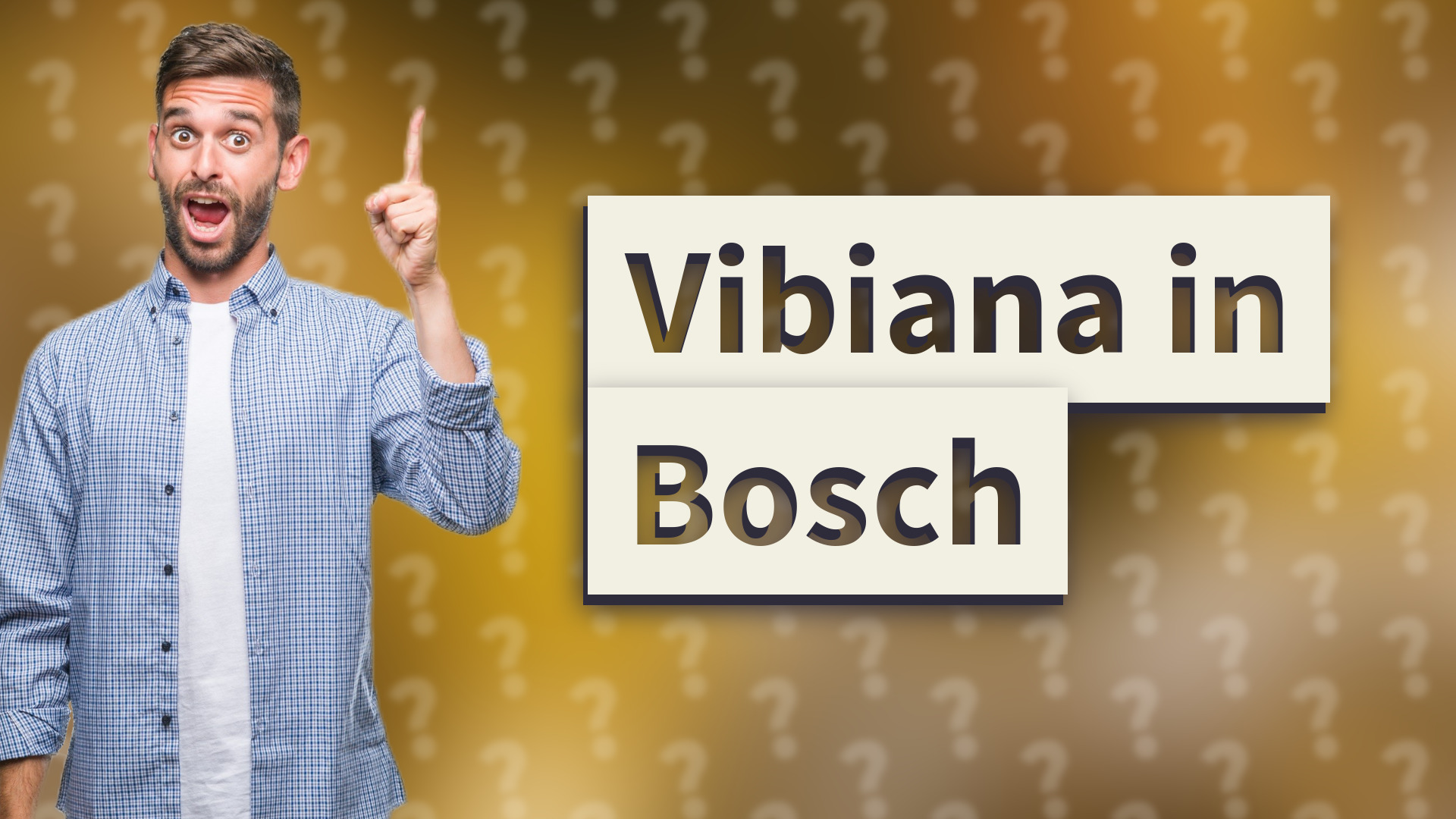 Vibiana in Bosch