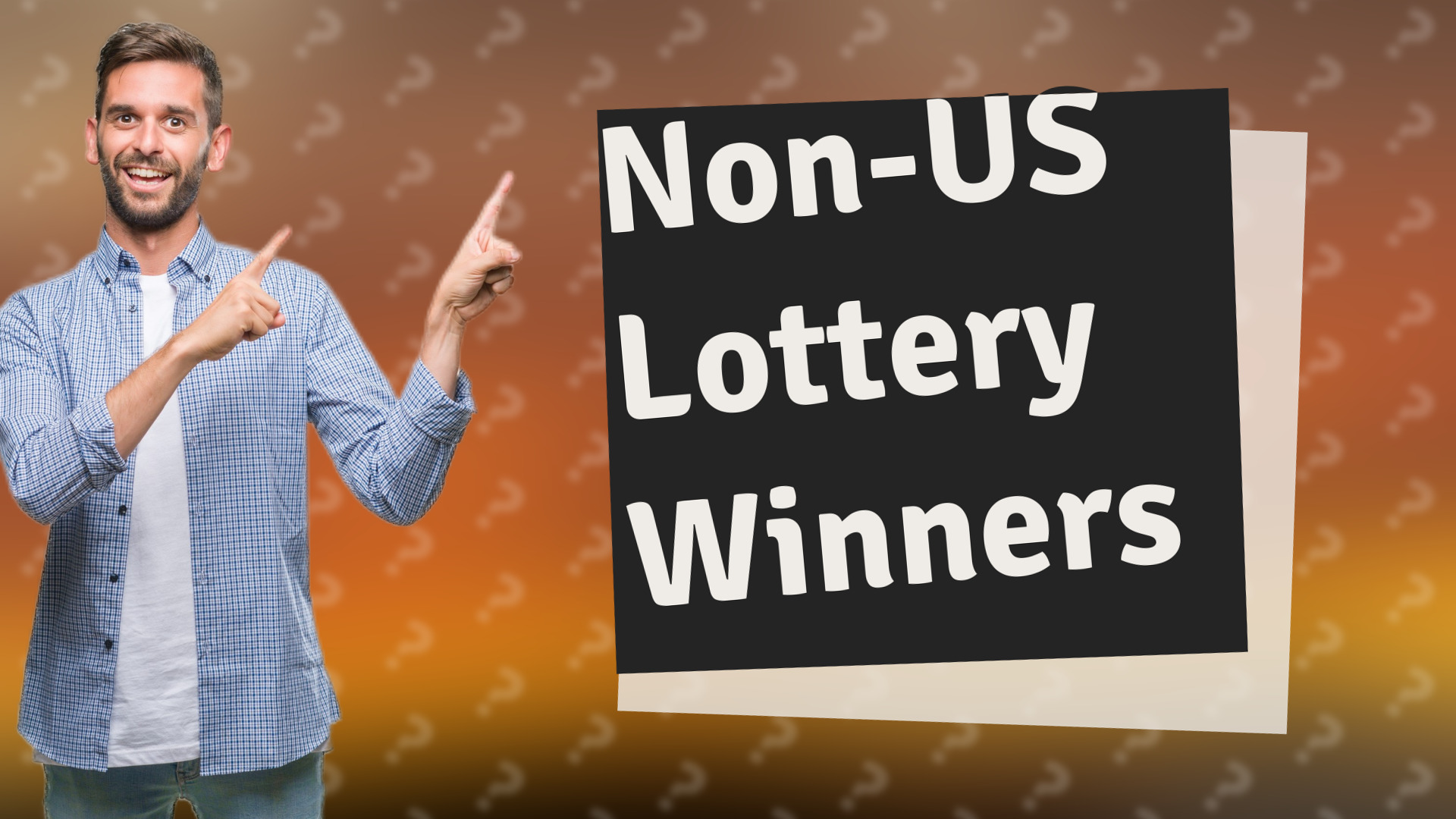 Non-US Lottery Winners
