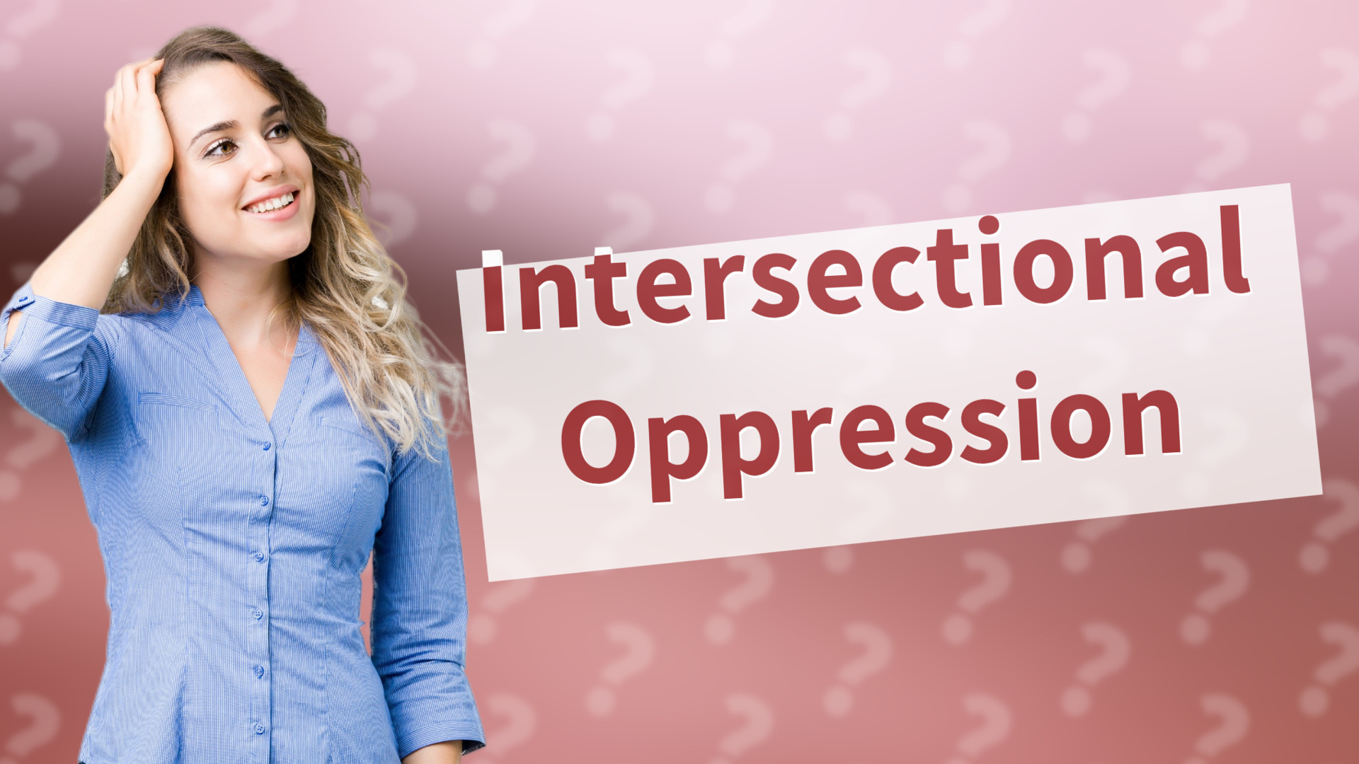 Intersectional Oppression