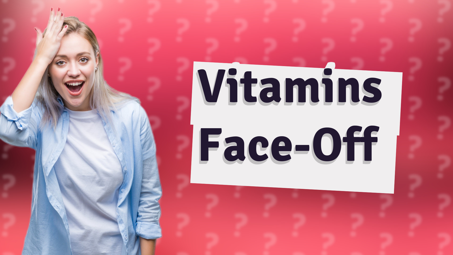 Vitamins Face-Off