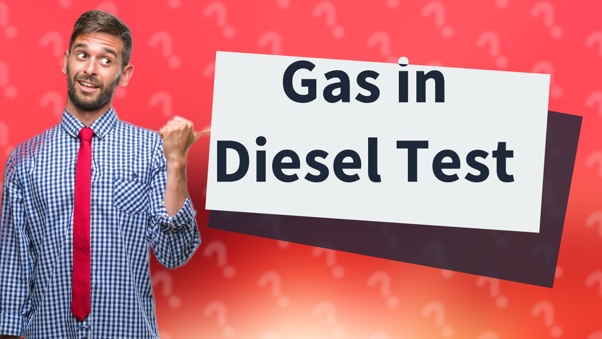 Gas in Diesel Test