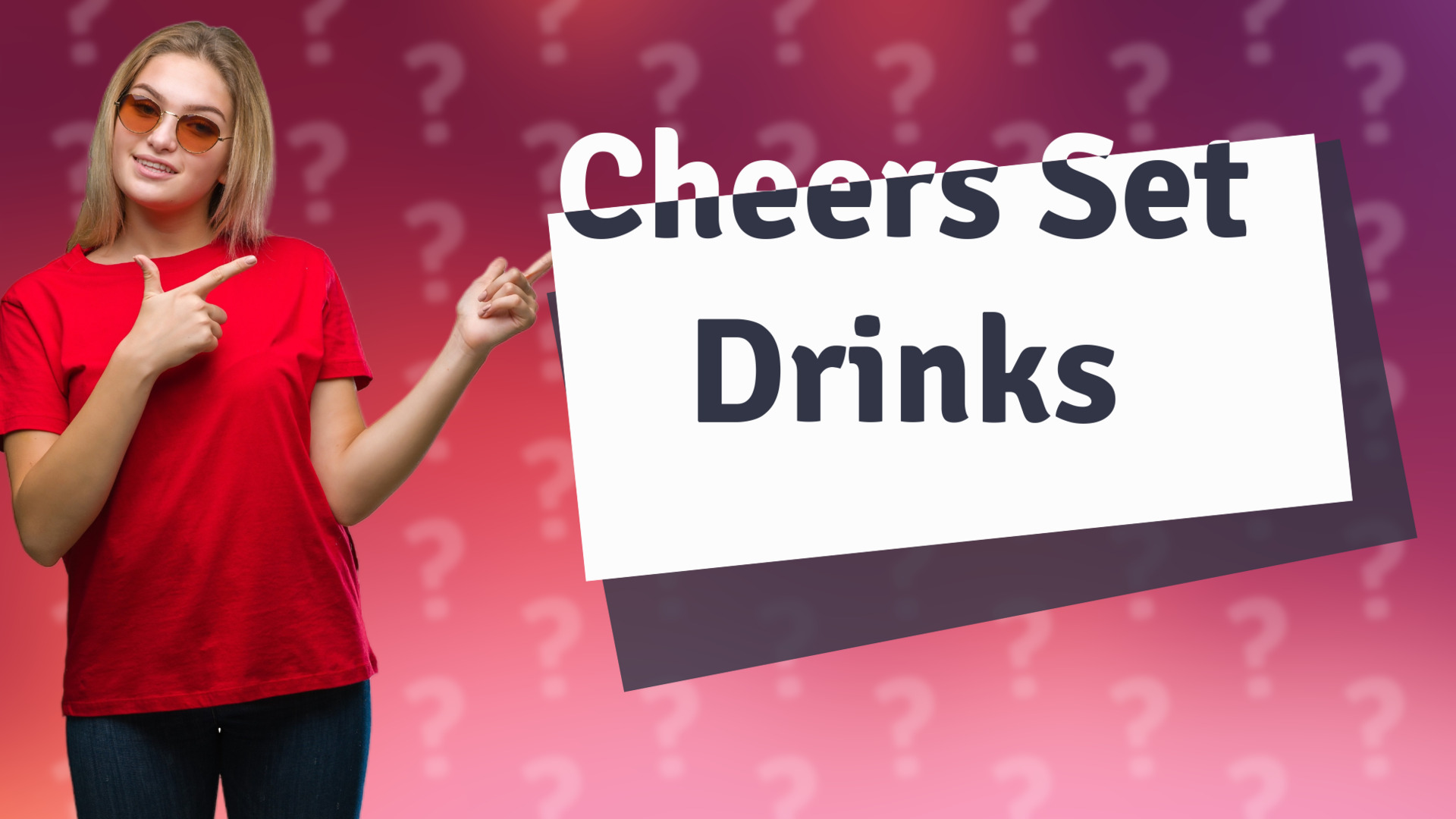 Cheers Set Drinks
