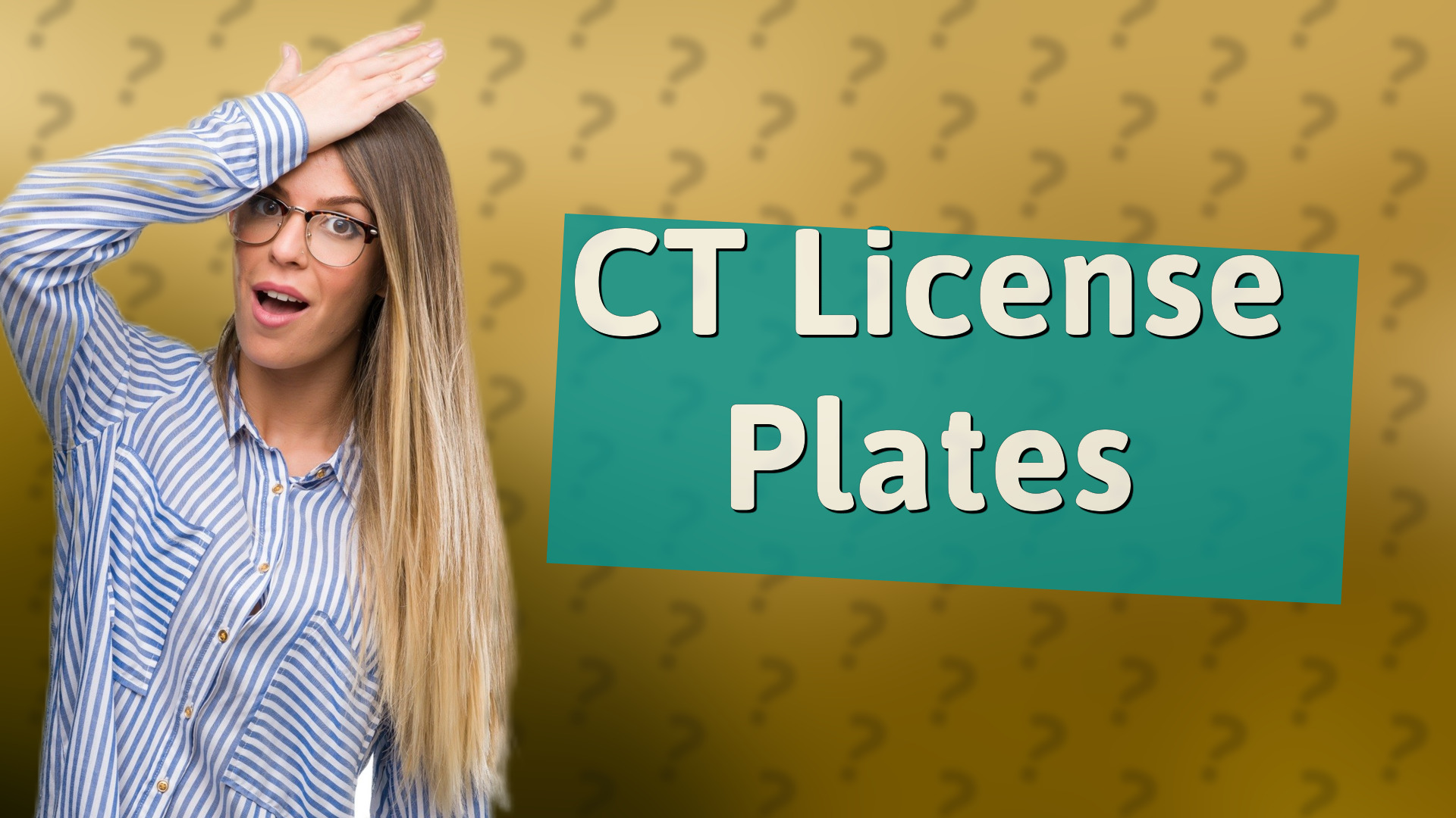 CT License Plates