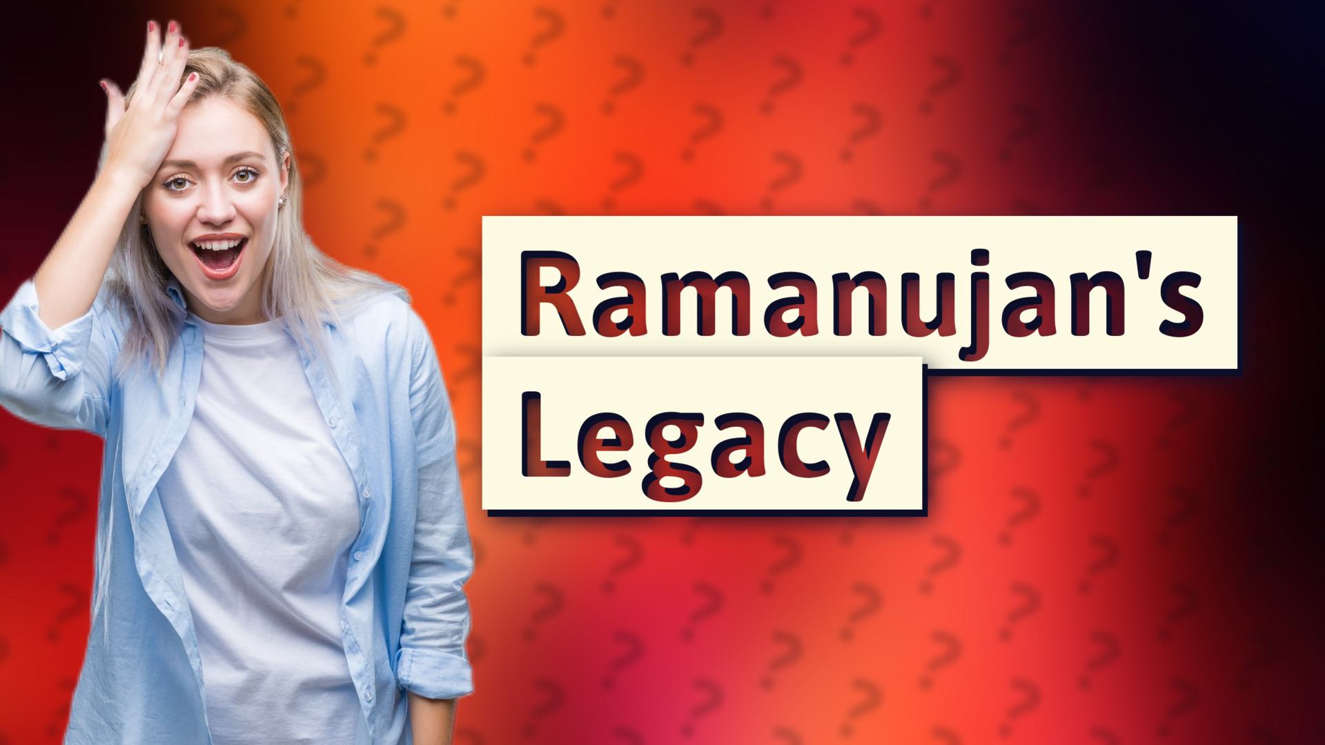 Ramanujan's Legacy